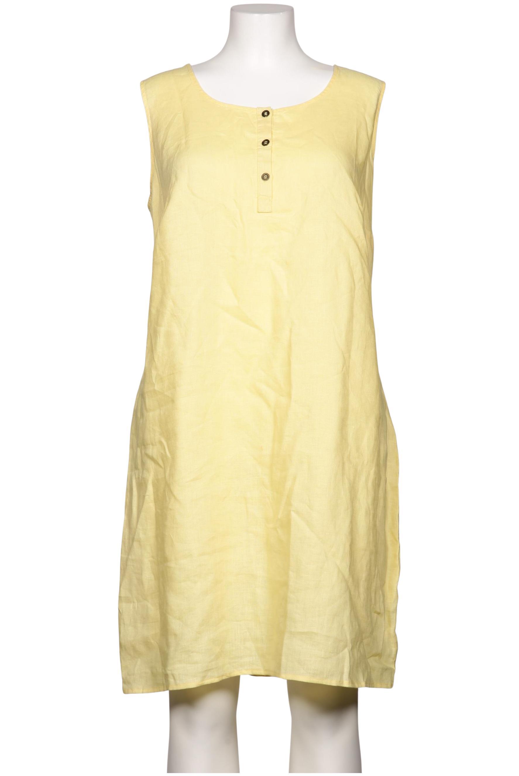 

Ulla Popken Damen Kleid, gelb, Gr. 46