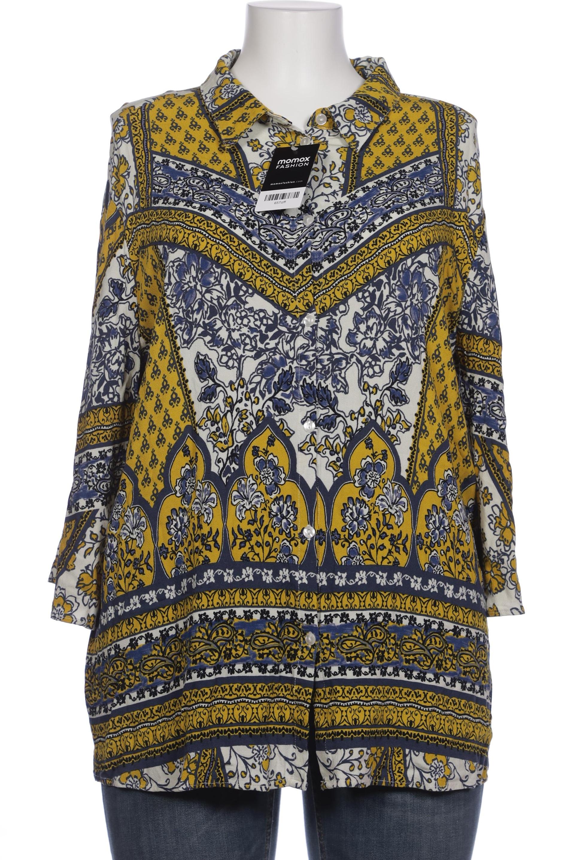 

Ulla Popken Damen Bluse, gelb, Gr. 46