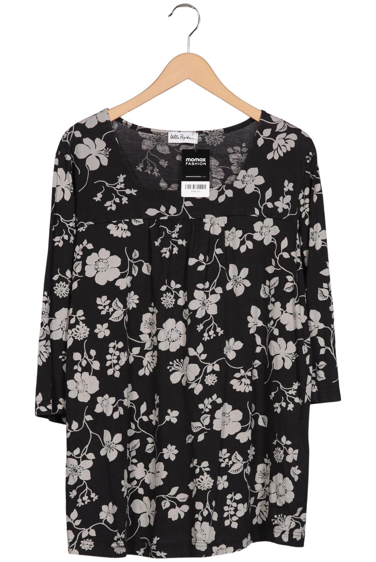

Ulla Popken Damen Langarmshirt, grau, Gr. 46