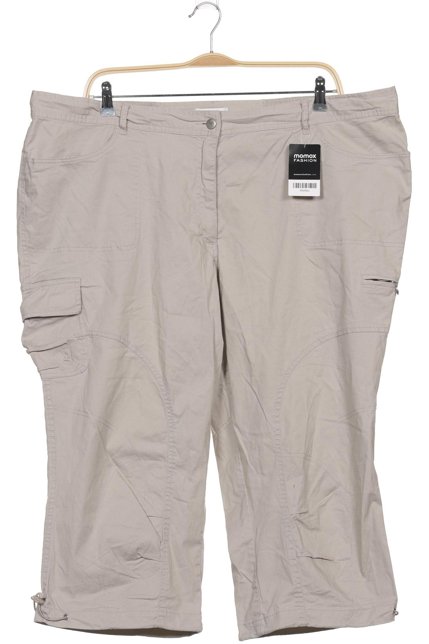 

Ulla Popken Damen Stoffhose, beige, Gr. 54