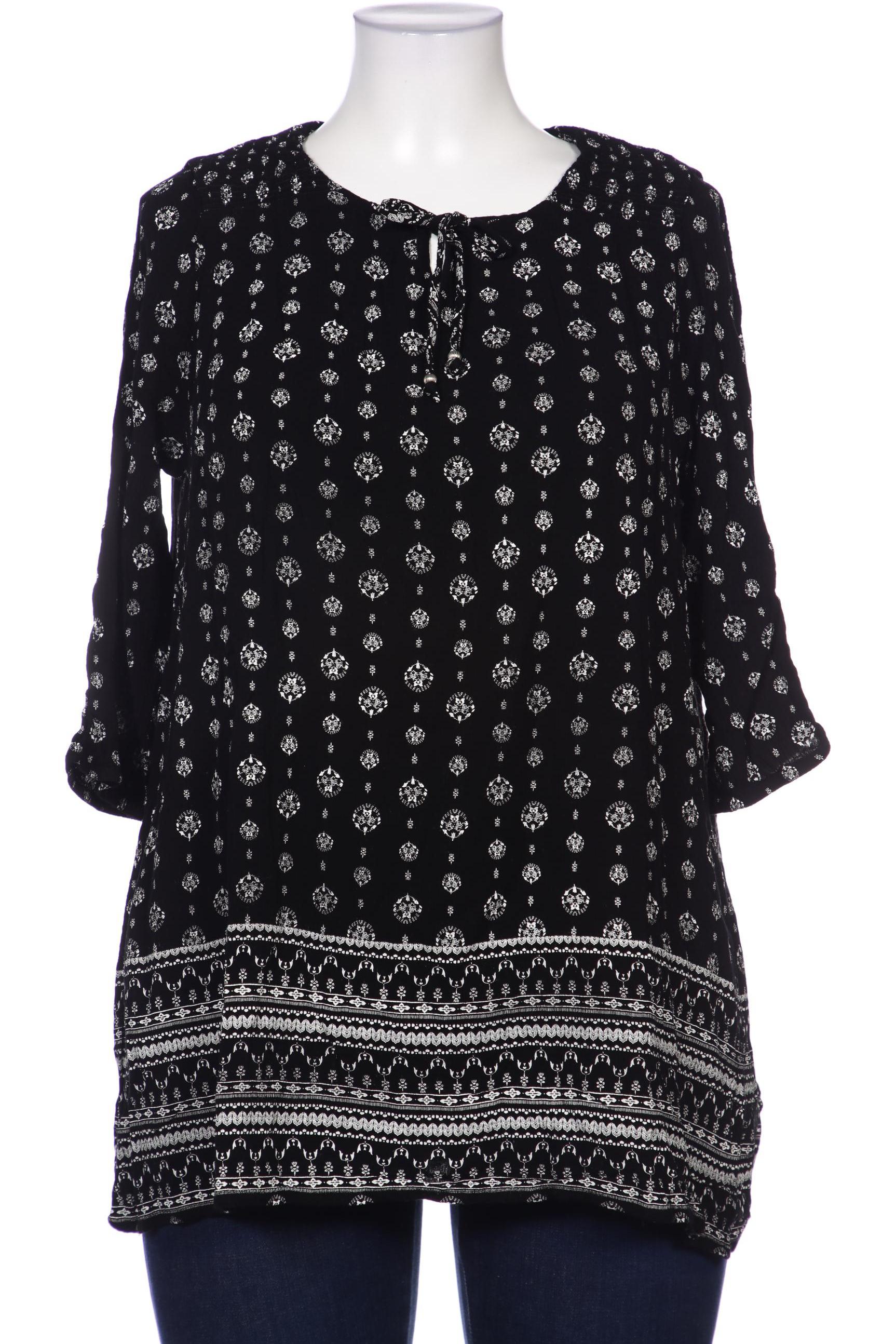 

Ulla Popken Damen Bluse, schwarz
