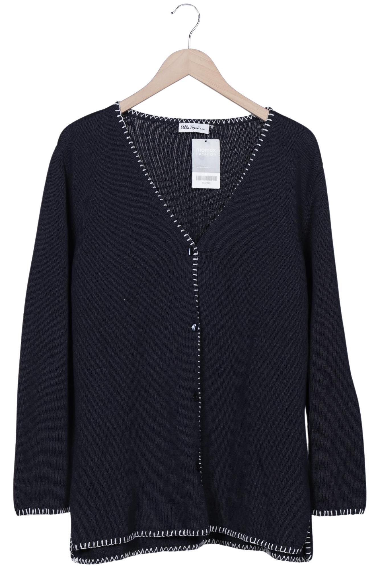 

Ulla Popken Damen Strickjacke, marineblau, Gr. 46