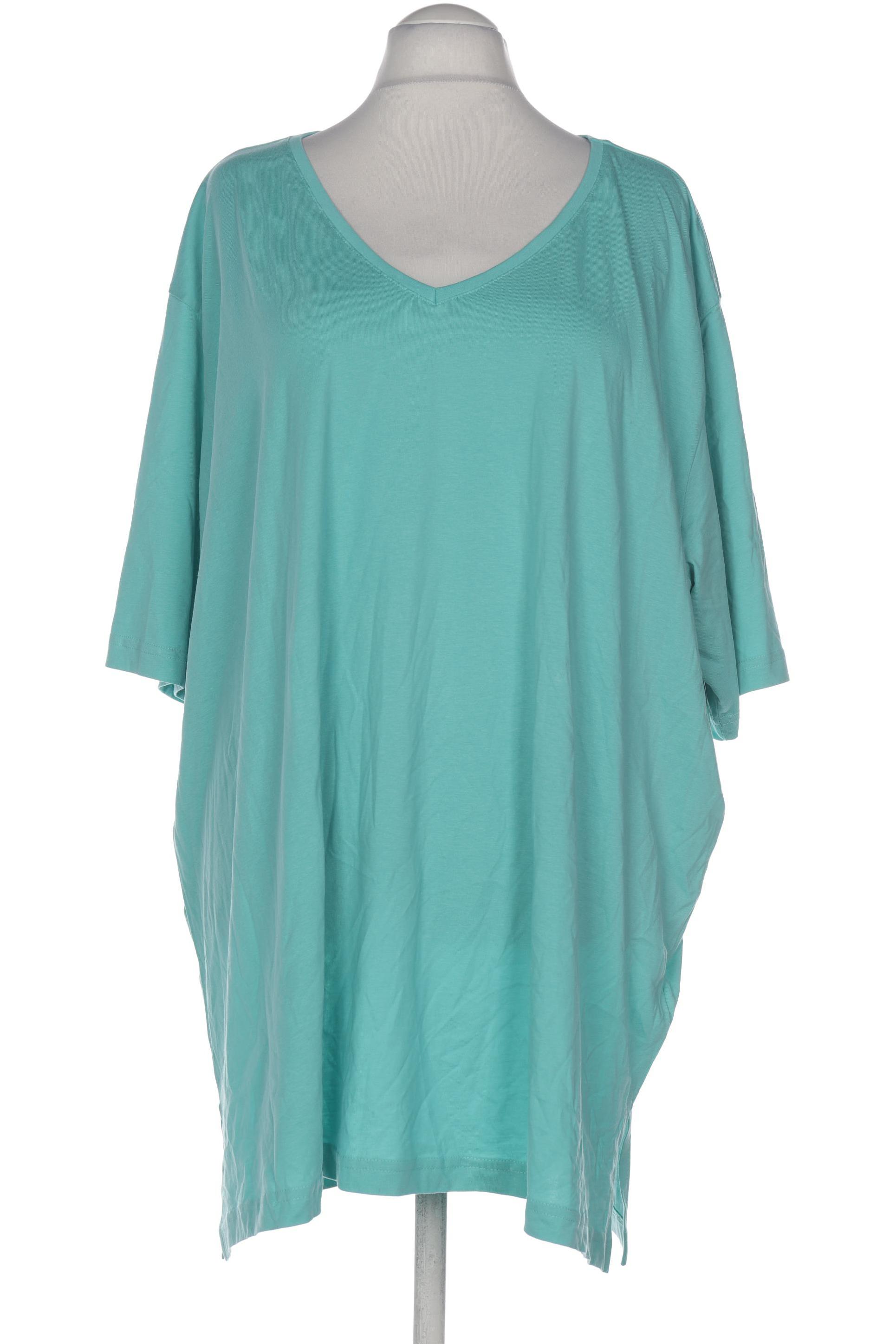 

Ulla Popken Damen T-Shirt, türkis, Gr. 58
