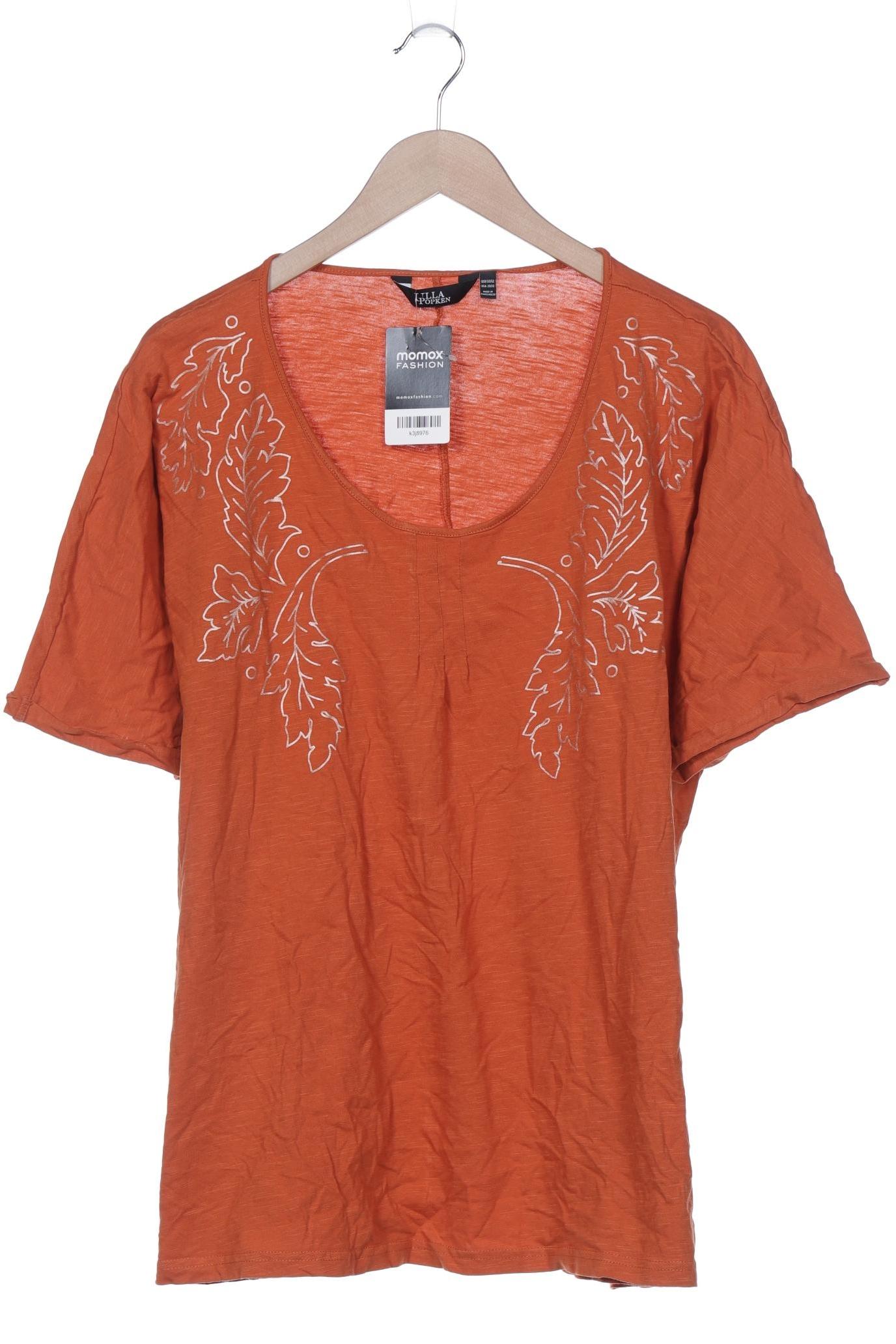 Thumbnail - Ulla Popken Damen T-Shirt, orange, Gr. 50