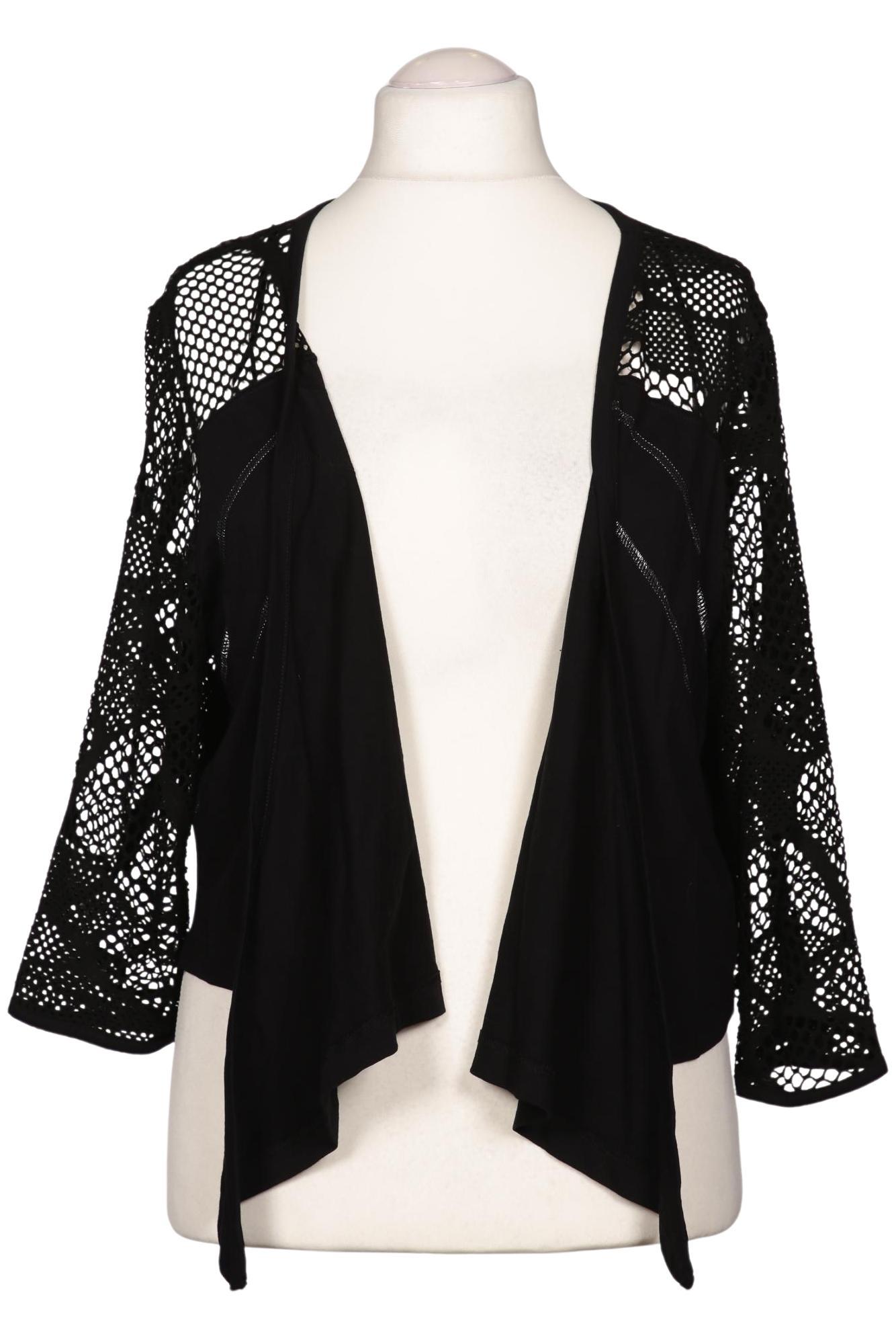 

Ulla Popken Damen Strickjacke, schwarz, Gr. 50