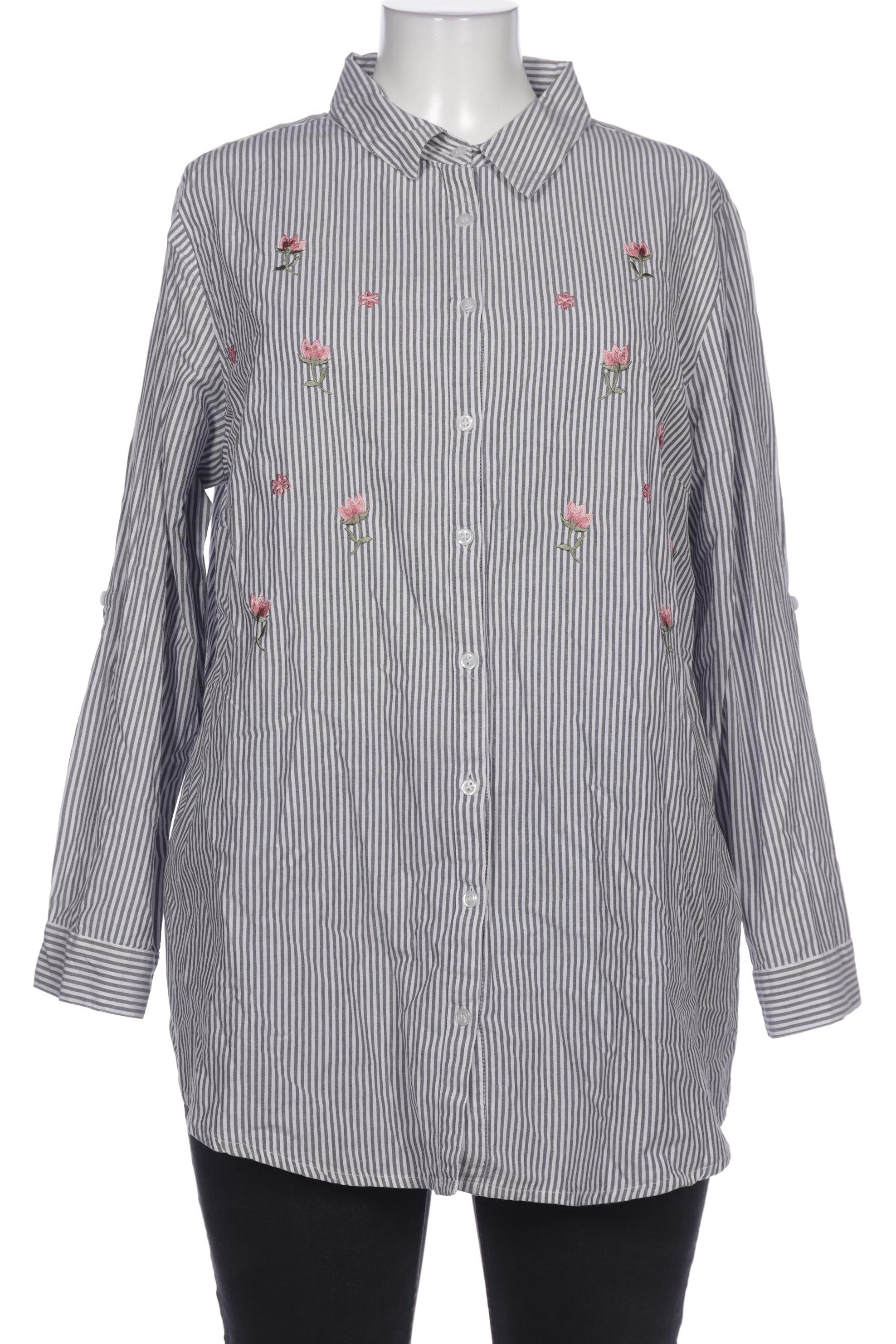 

Ulla Popken Damen Bluse, grau