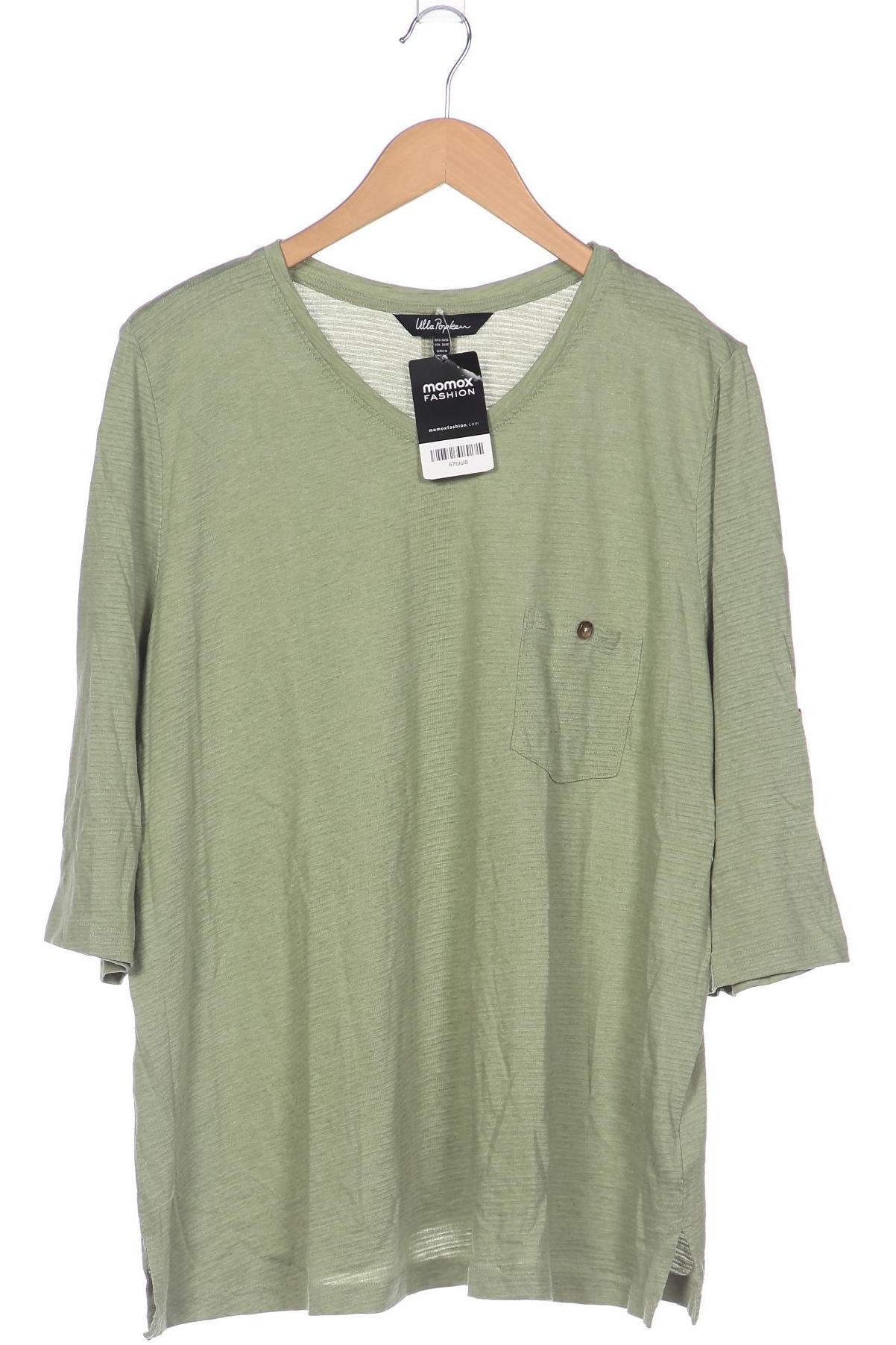 

Ulla Popken Damen Langarmshirt, grün, Gr. 50
