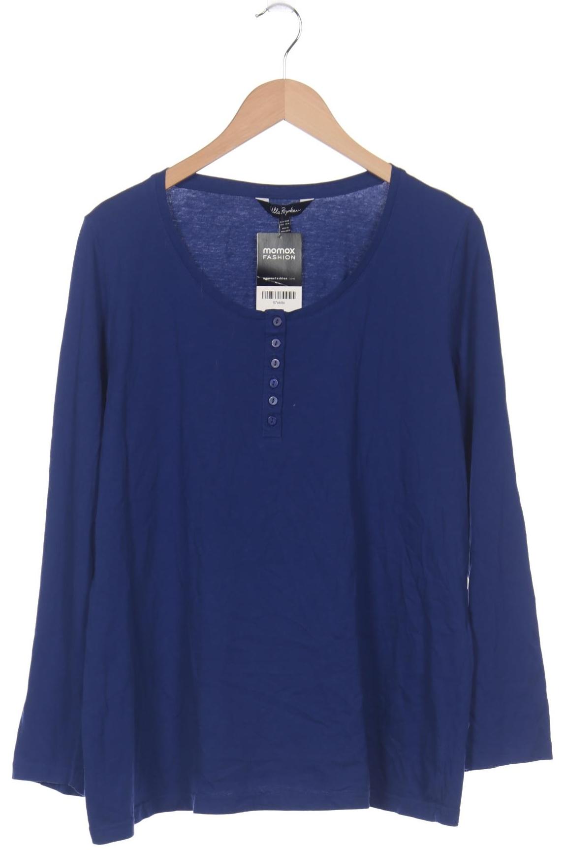 

Ulla Popken Damen Langarmshirt, marineblau, Gr. 46
