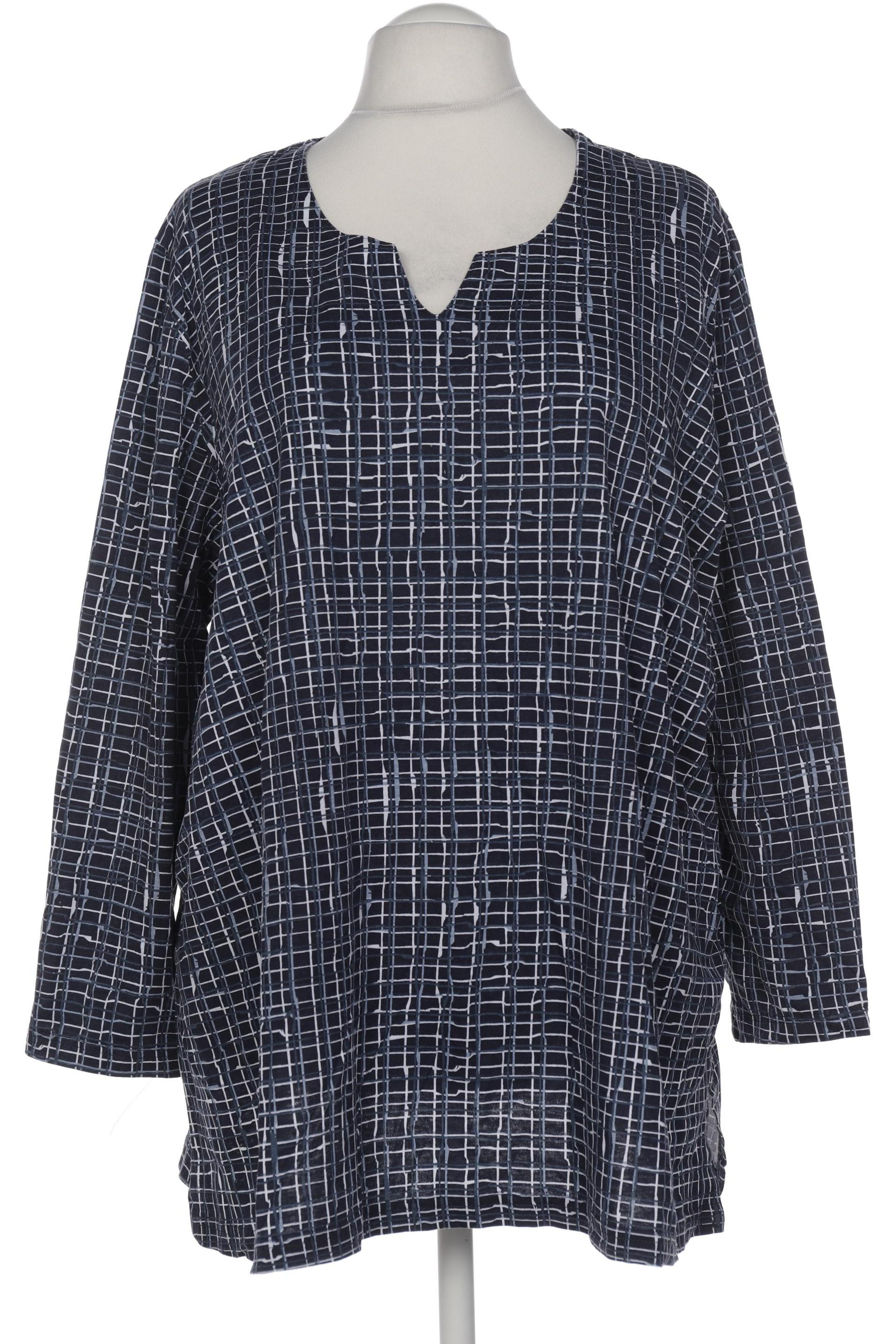 

Ulla Popken Damen Langarmshirt, marineblau