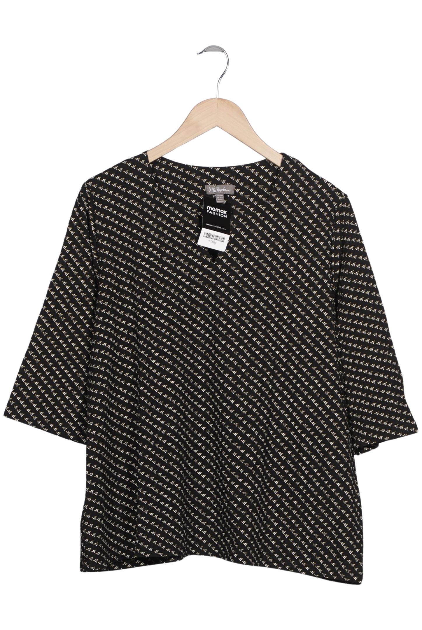 

Ulla Popken Damen T-Shirt, schwarz, Gr. 46