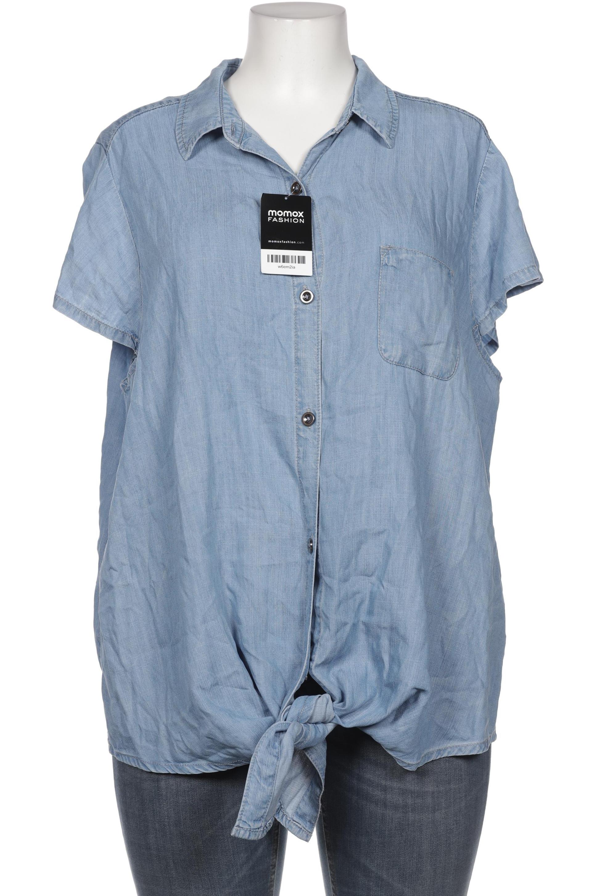 

Ulla Popken Damen Bluse, blau, Gr. 46