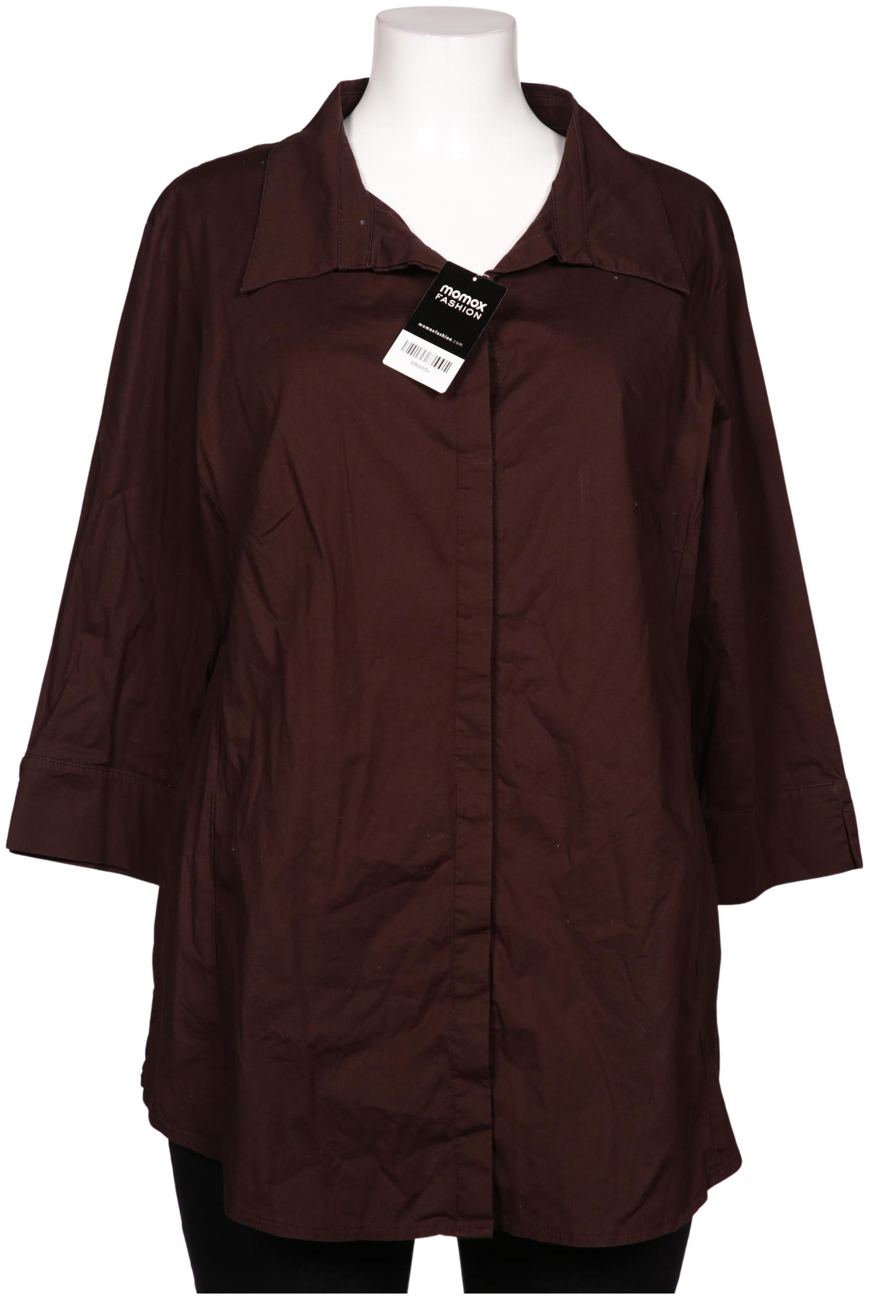 

Ulla Popken Damen Bluse, braun, Gr. 46