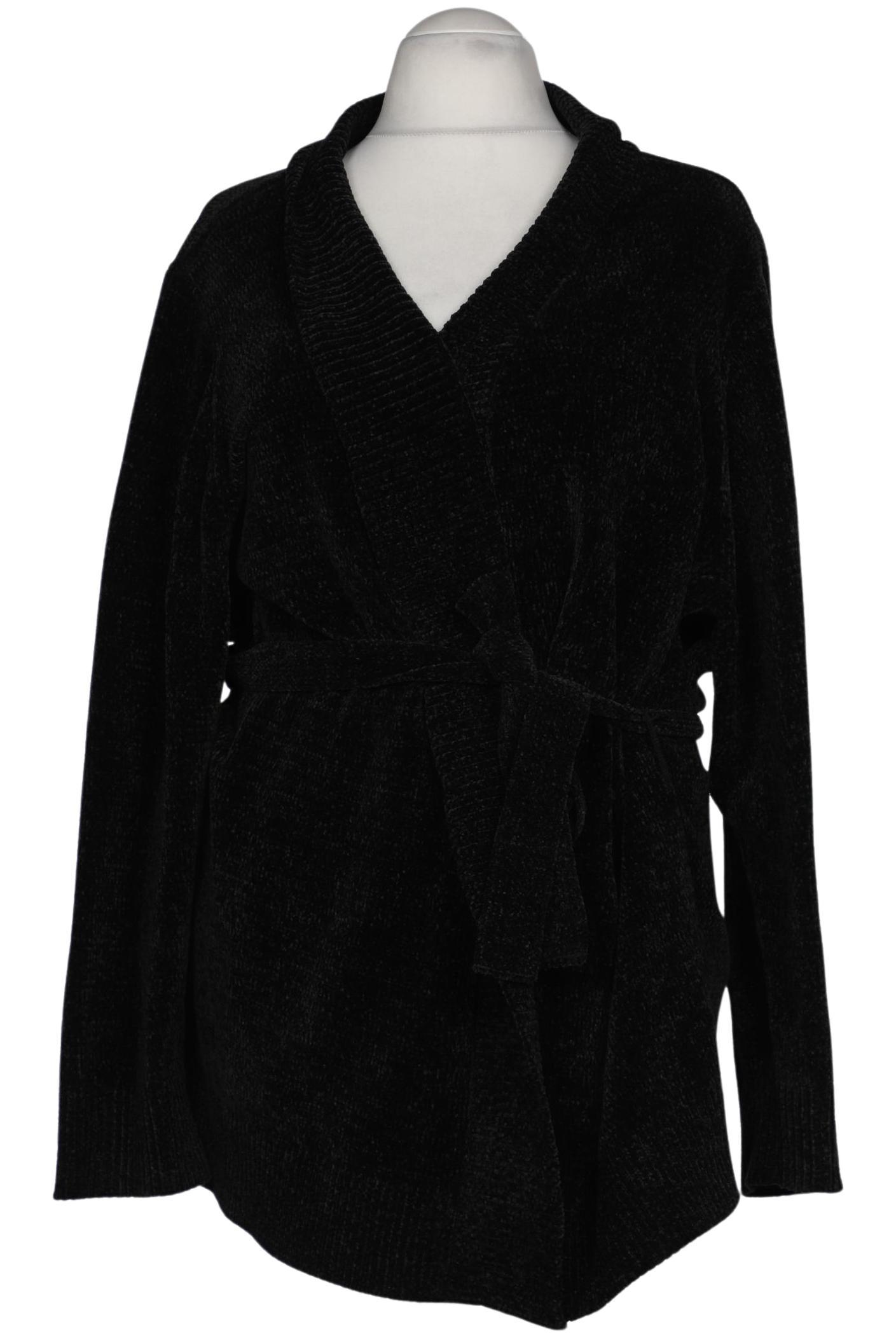 

Ulla Popken Damen Strickjacke, schwarz, Gr. 54