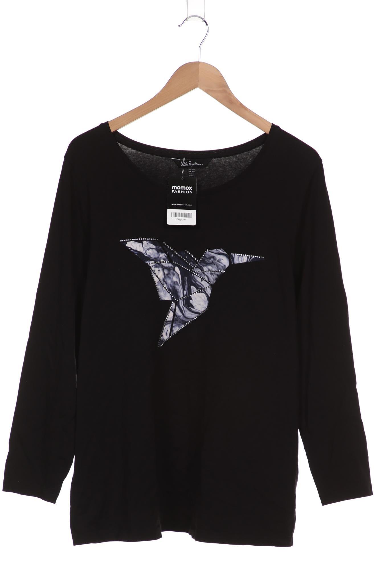 

Ulla Popken Damen Langarmshirt, schwarz