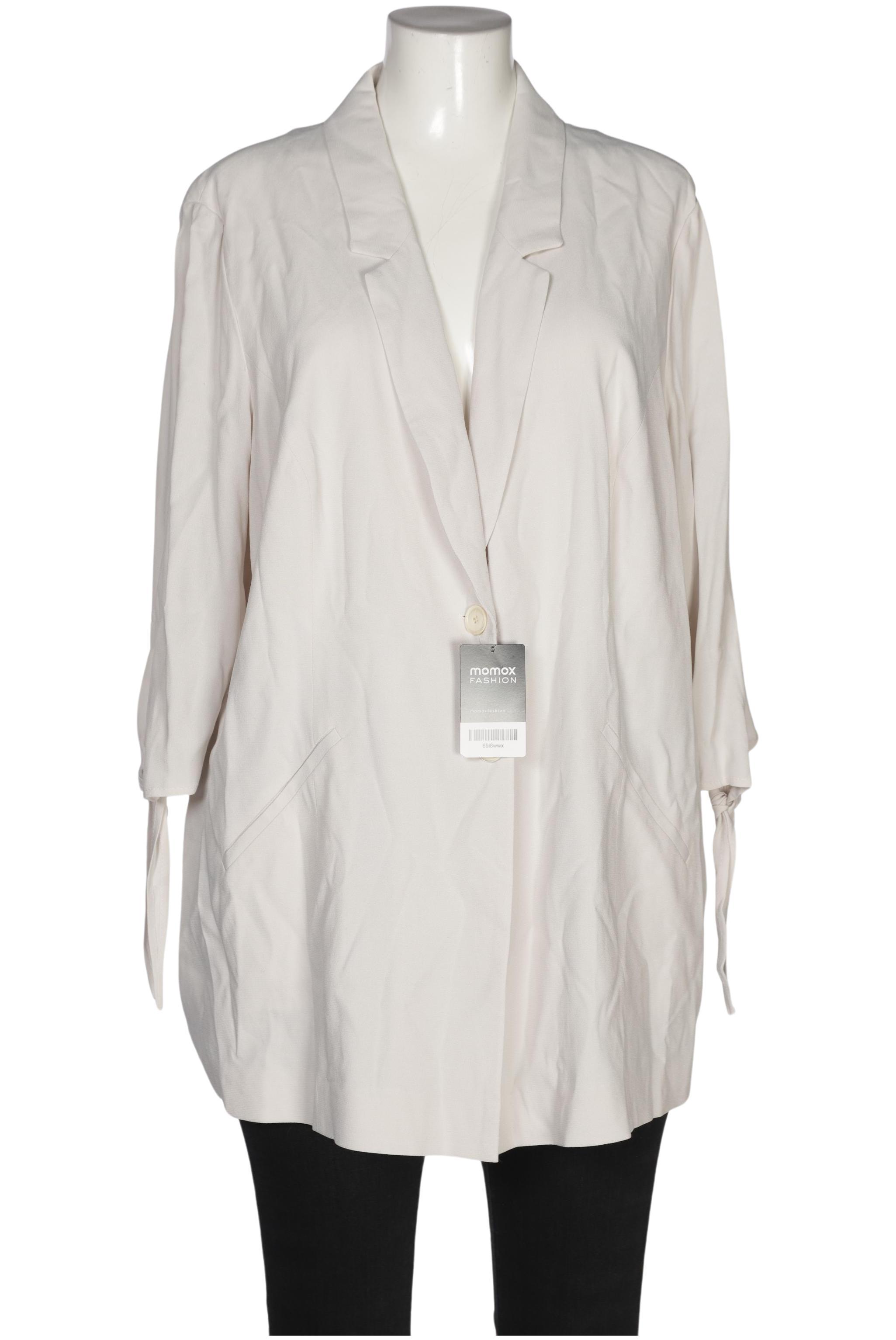 

Ulla Popken Damen Blazer, weiß, Gr. 48