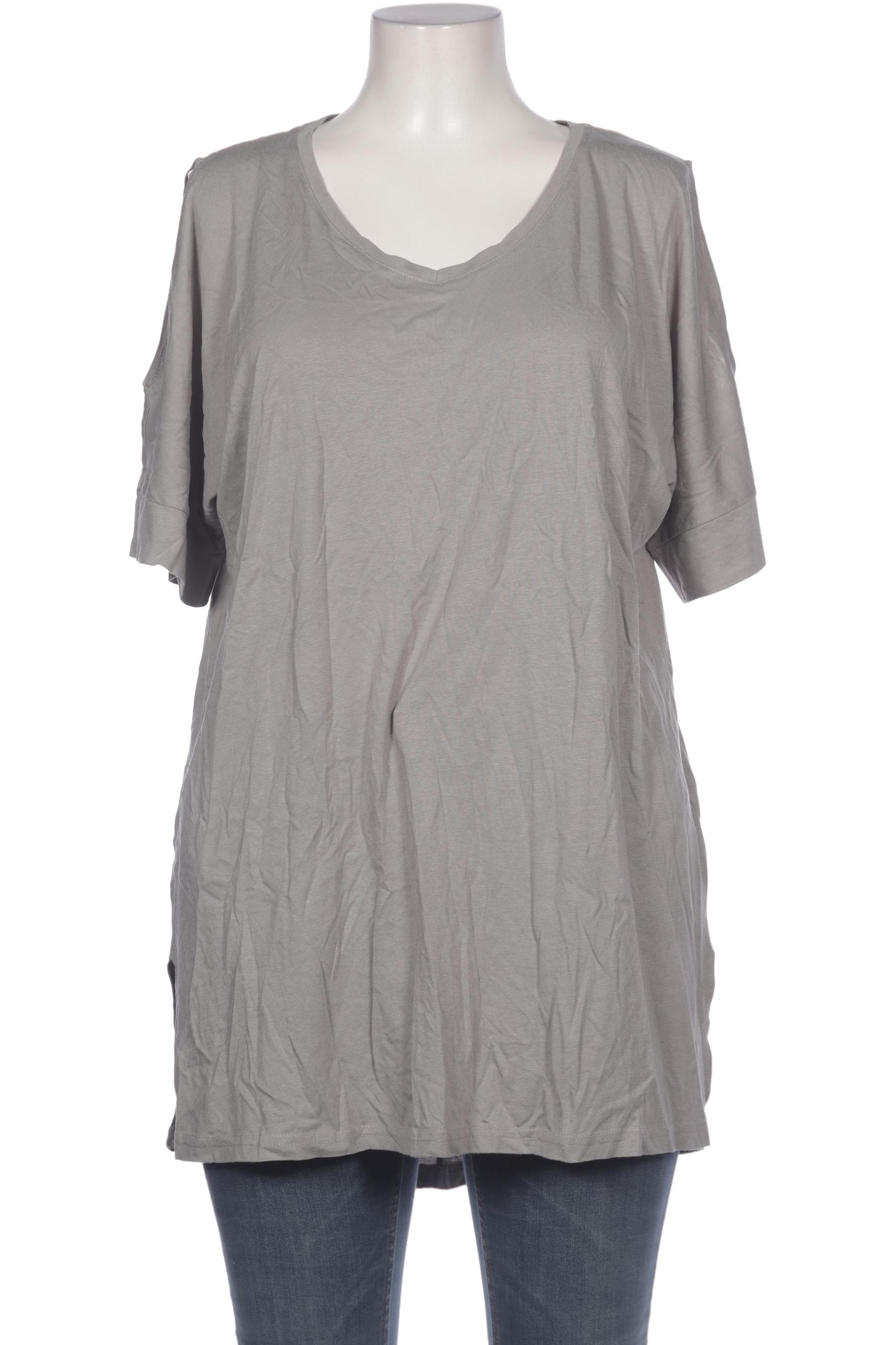 

Ulla Popken Damen T-Shirt, grau, Gr. 46