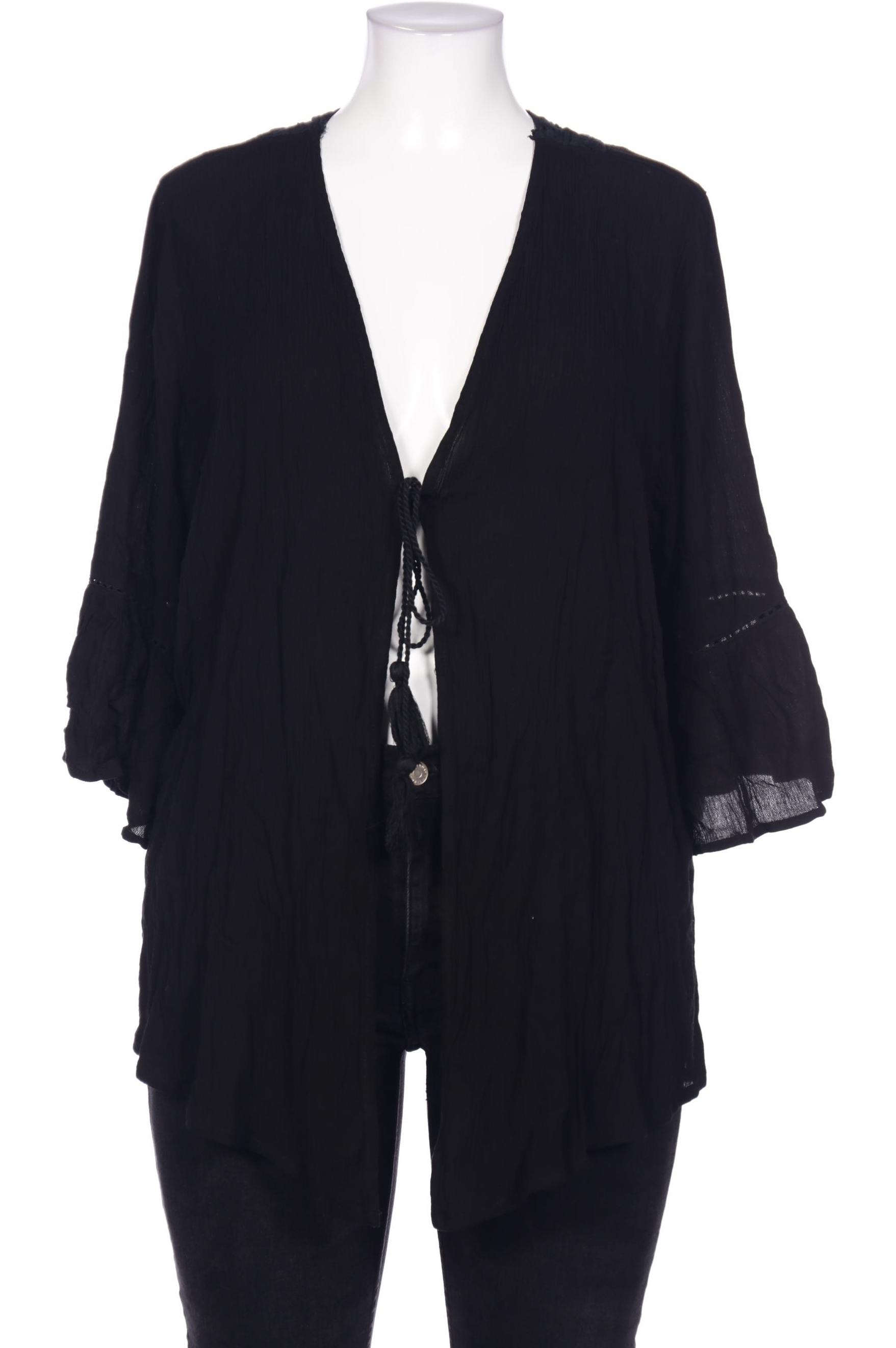 

Ulla Popken Damen Bluse, schwarz, Gr. 46
