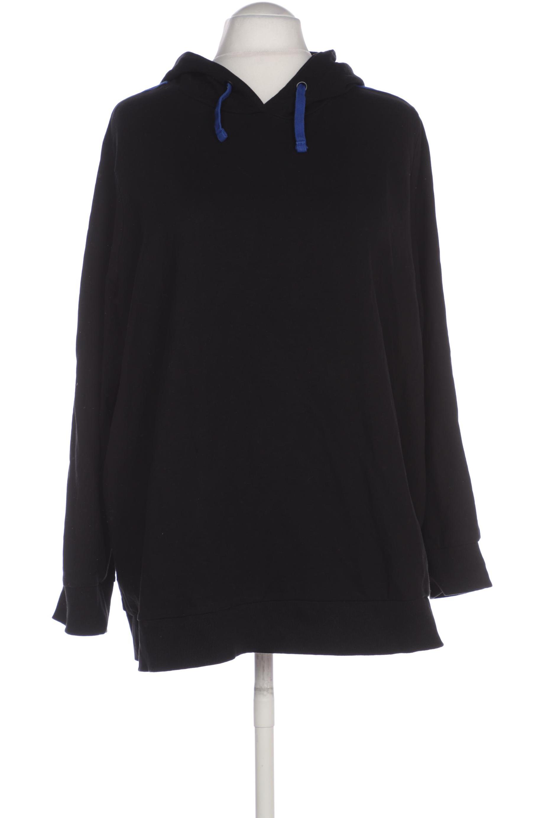 

Ulla Popken Damen Kapuzenpullover, schwarz, Gr. 52