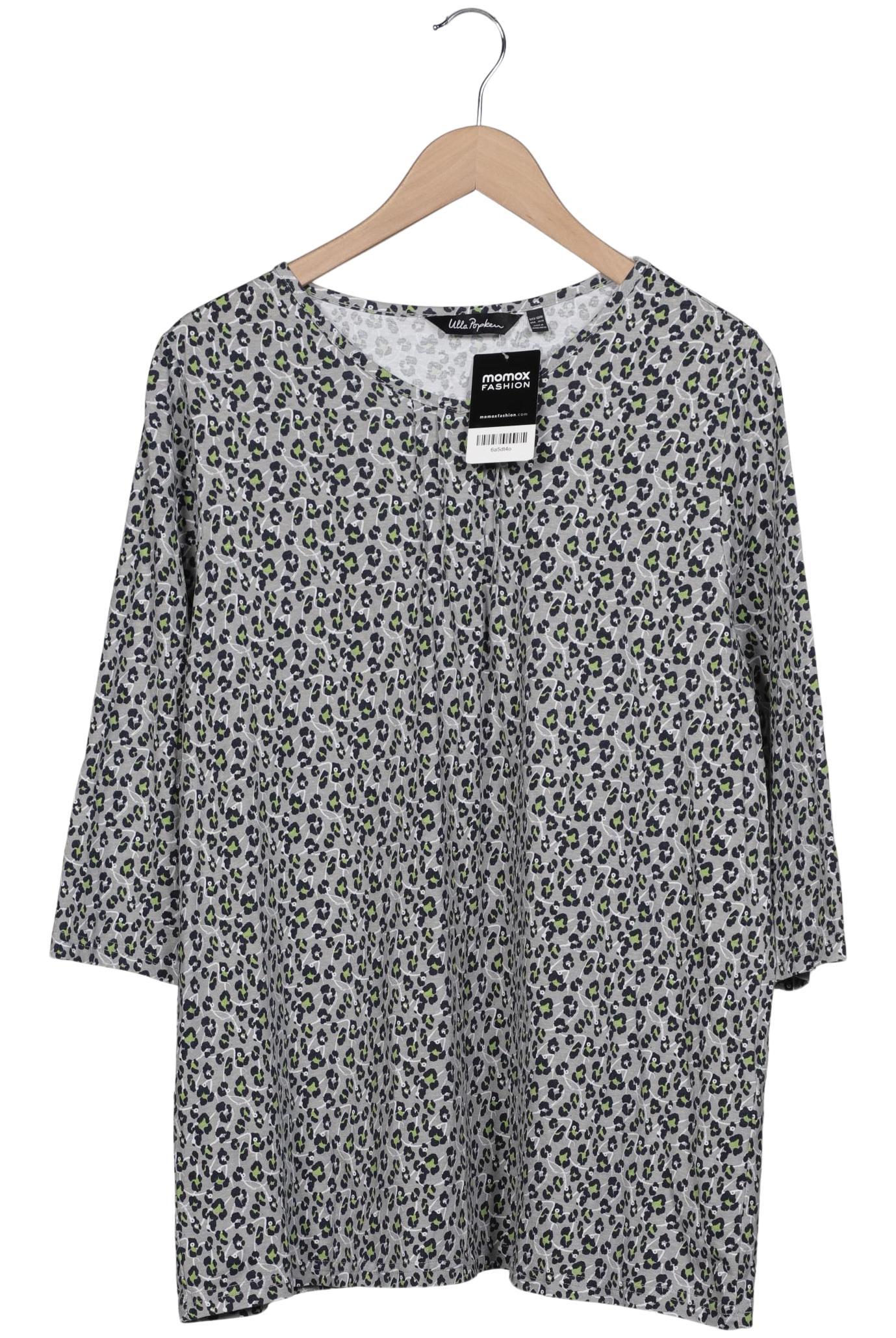 

Ulla Popken Damen Langarmshirt, grau, Gr. 42