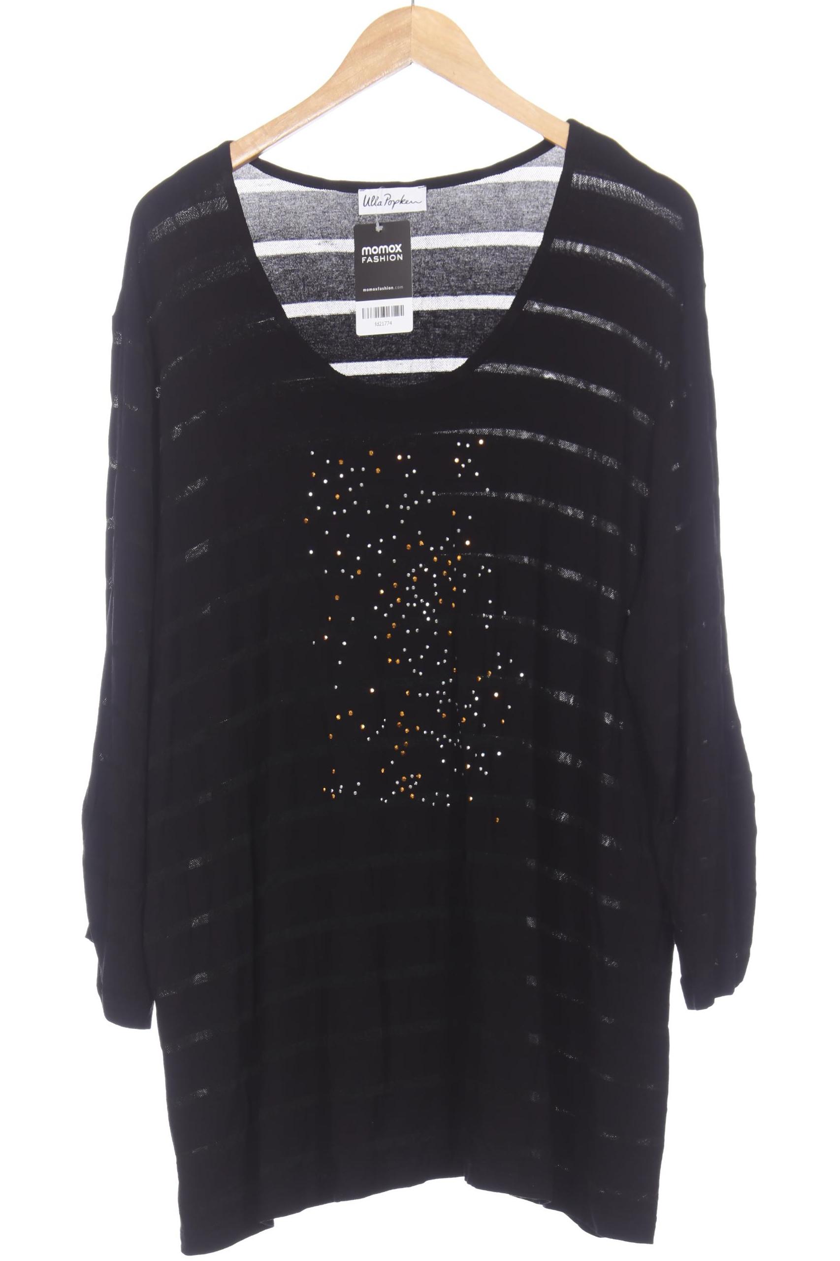 

Ulla Popken Damen Langarmshirt, schwarz, Gr. 54