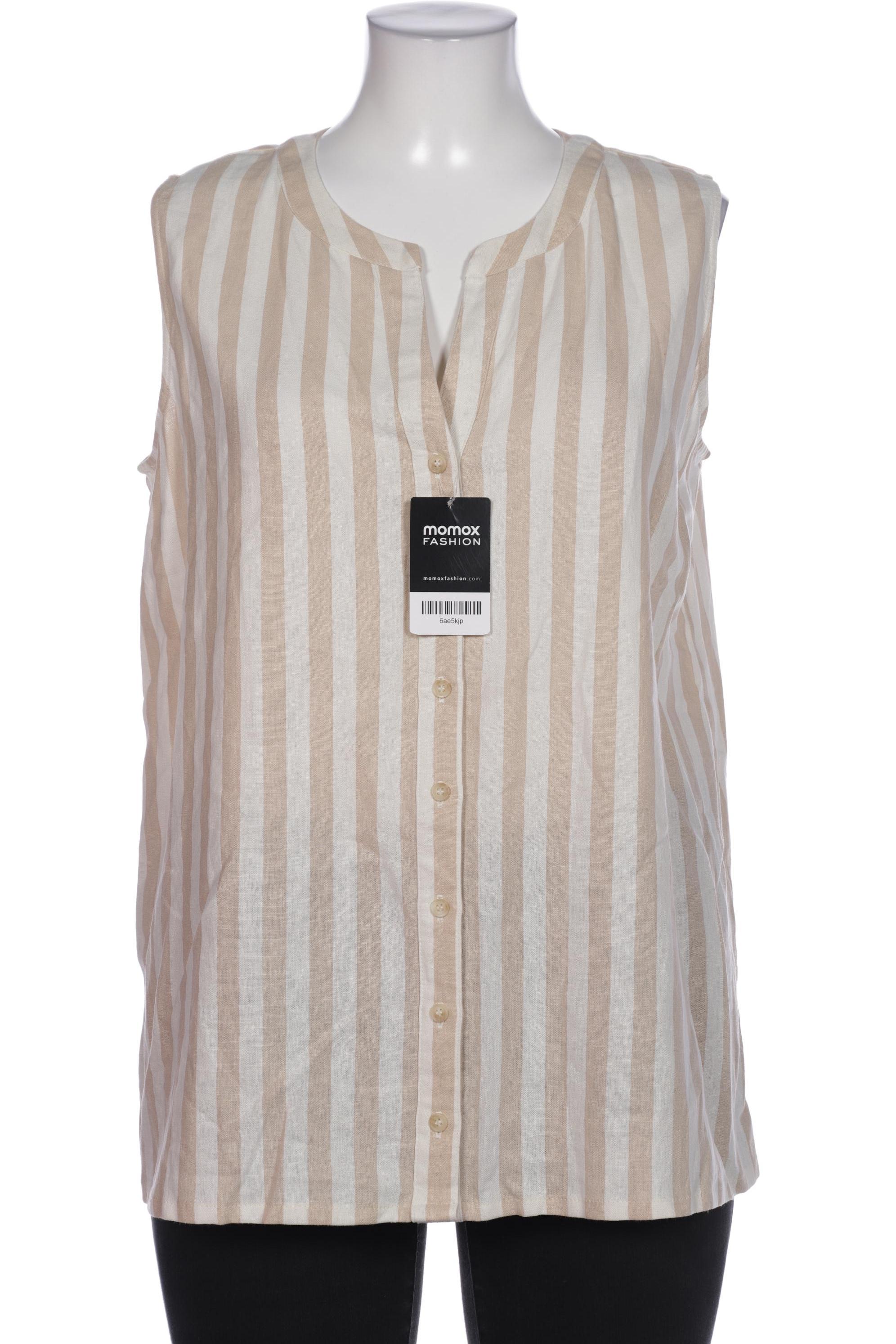 

Ulla Popken Damen Bluse, beige, Gr. 48