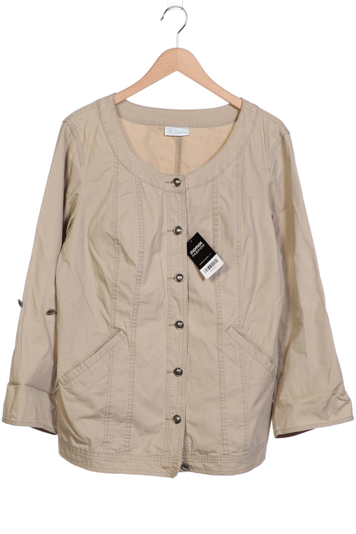 

Ulla Popken Damen Jacke, beige, Gr. 46