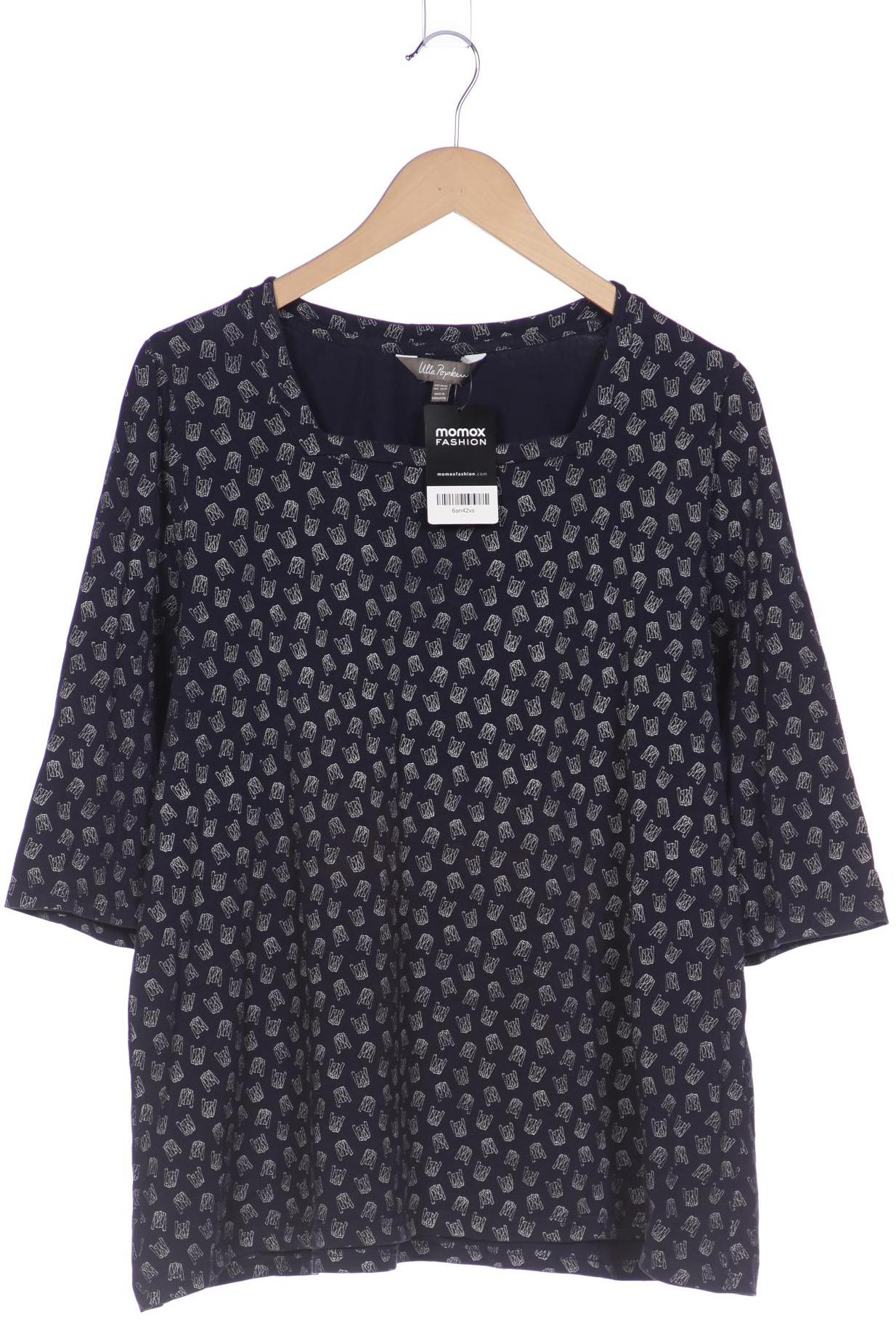 

Ulla Popken Damen Langarmshirt, marineblau, Gr. 46