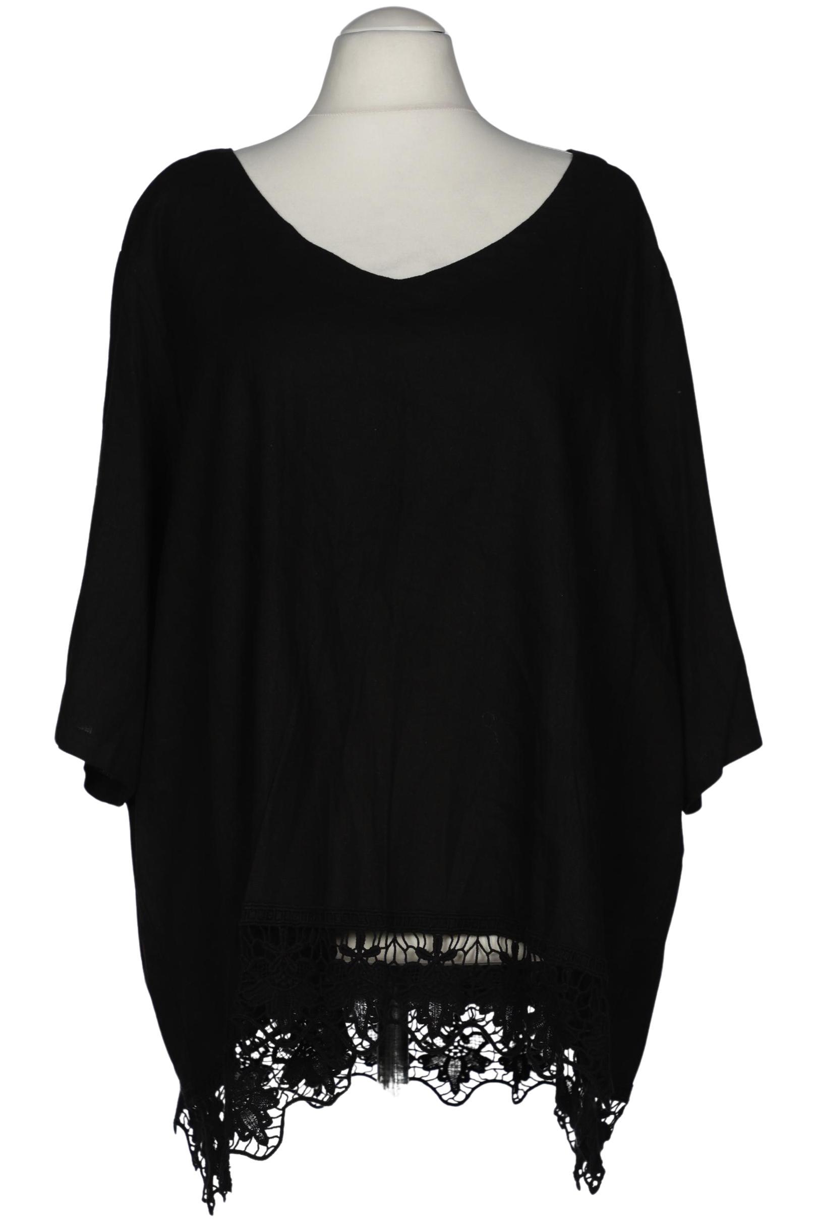 

Ulla Popken Damen Bluse, schwarz, Gr. 54