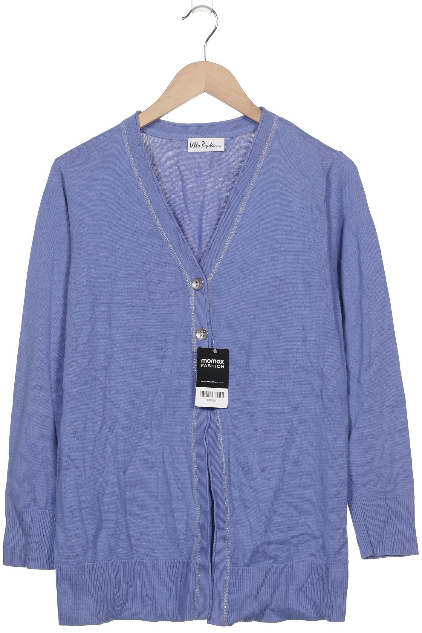 

Ulla Popken Damen Strickjacke, blau, Gr. 42