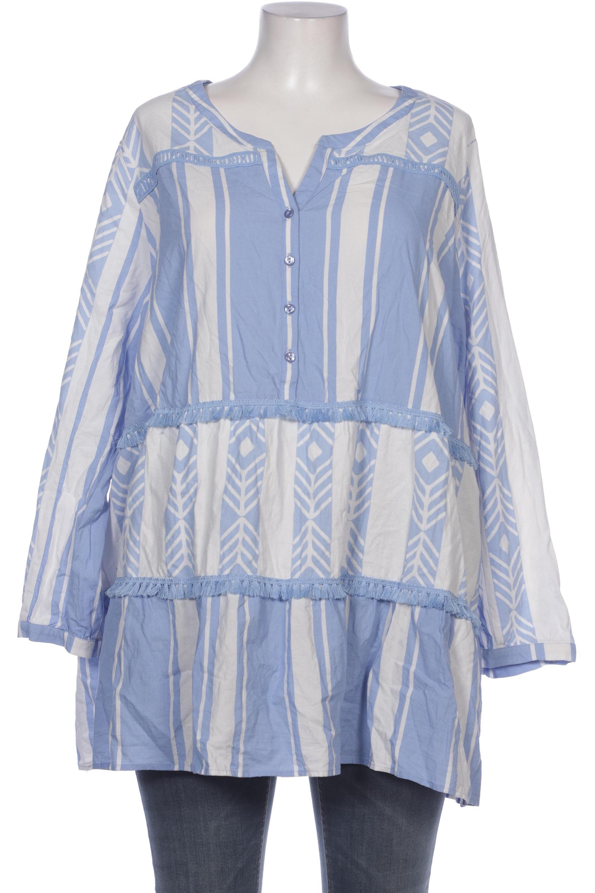 

Ulla Popken Damen Bluse, blau, Gr. 50