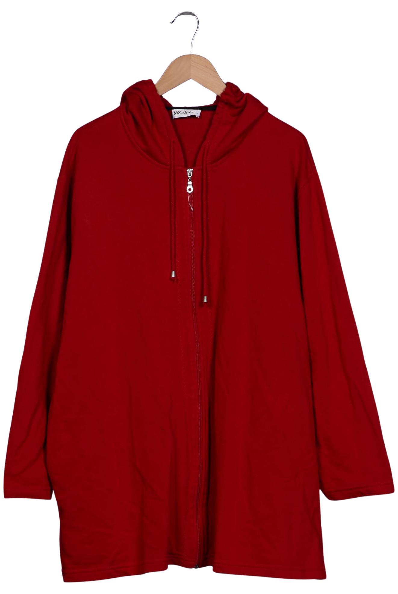 

Ulla Popken Damen Kapuzenpullover, rot, Gr. 58