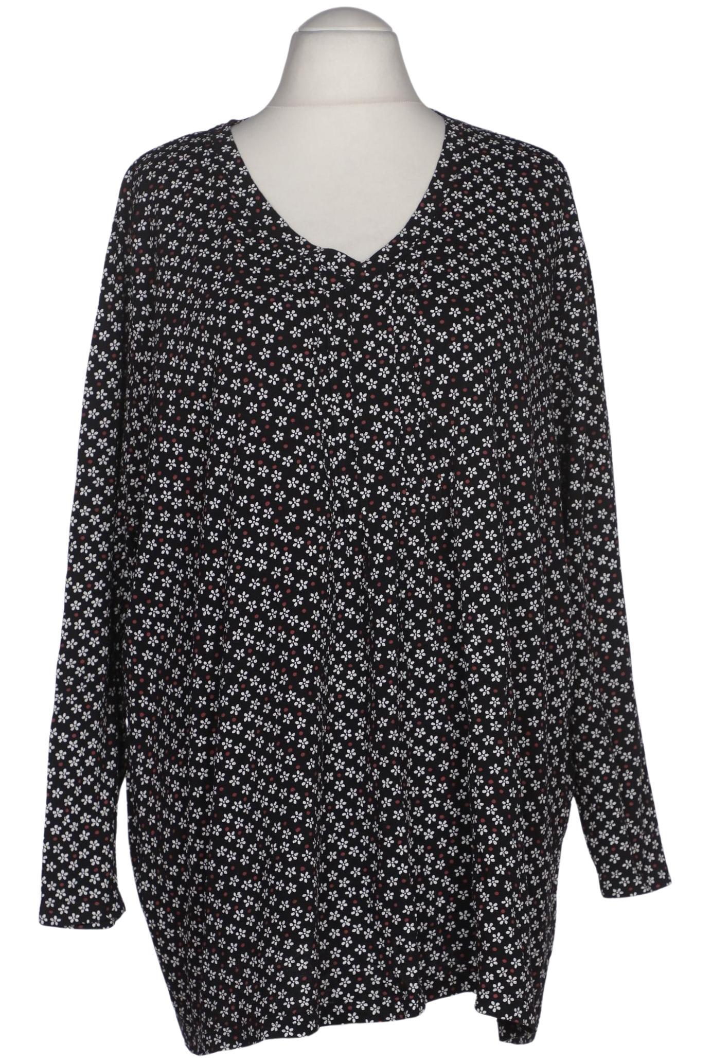 

Ulla Popken Damen Langarmshirt, schwarz, Gr. 52