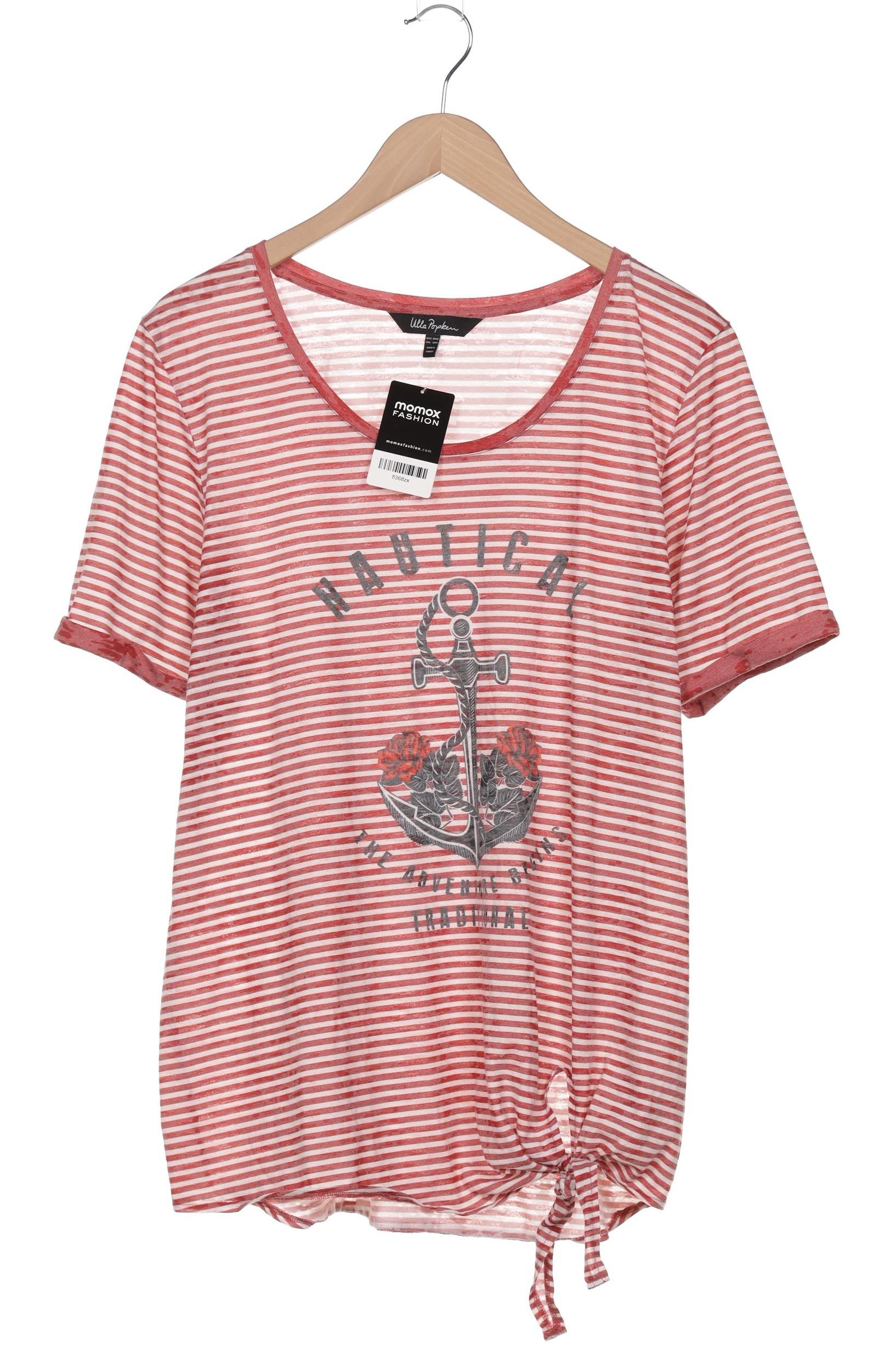 

Ulla Popken Damen T-Shirt, rot, Gr. 42