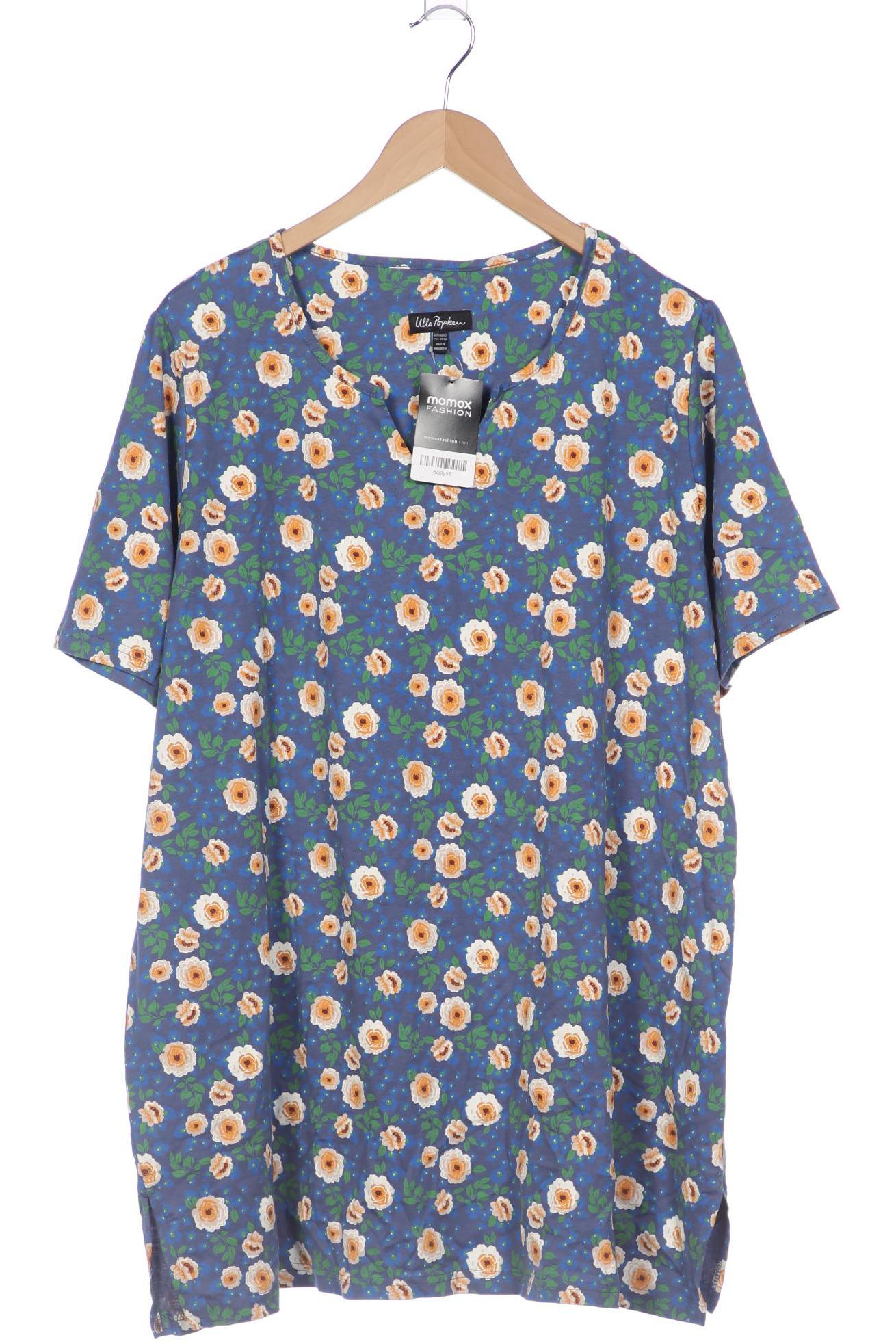 

Ulla Popken Damen Langarmshirt, blau, Gr. 50