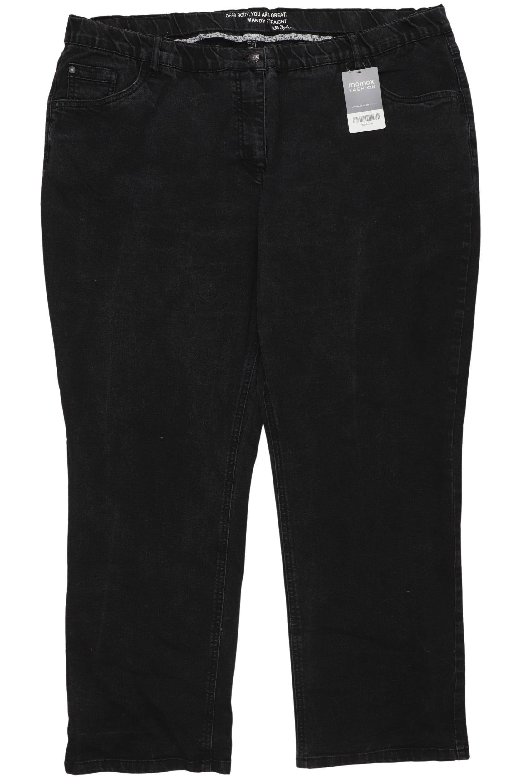 

Ulla Popken Damen Jeans, schwarz, Gr. 26