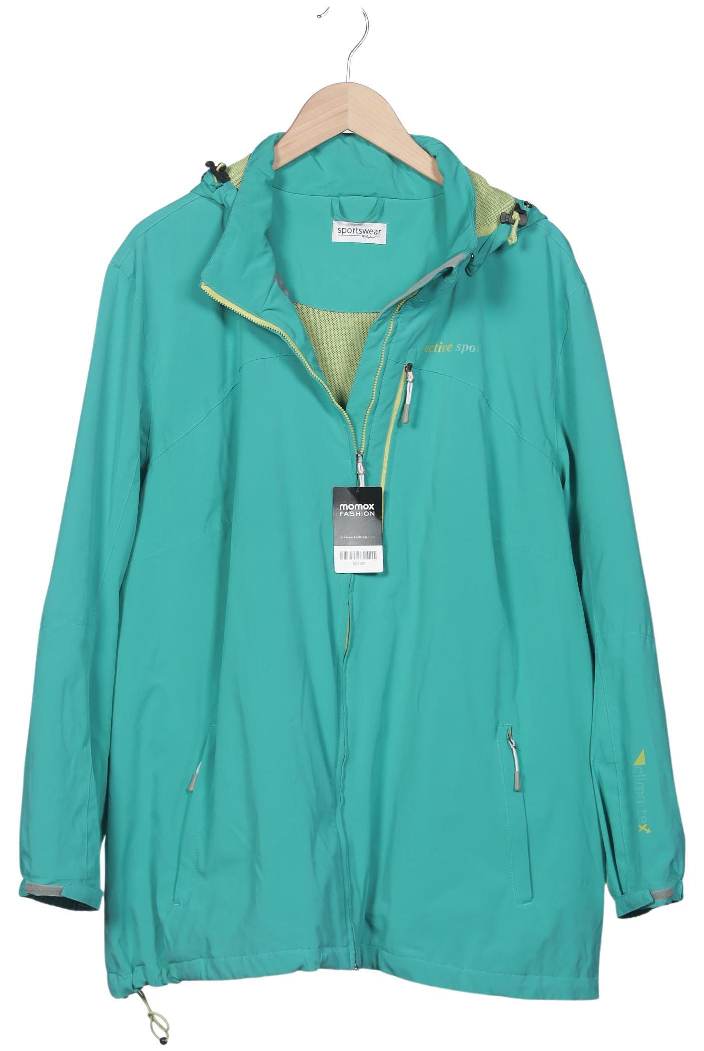 

Ulla Popken Damen Jacke, türkis, Gr. 50