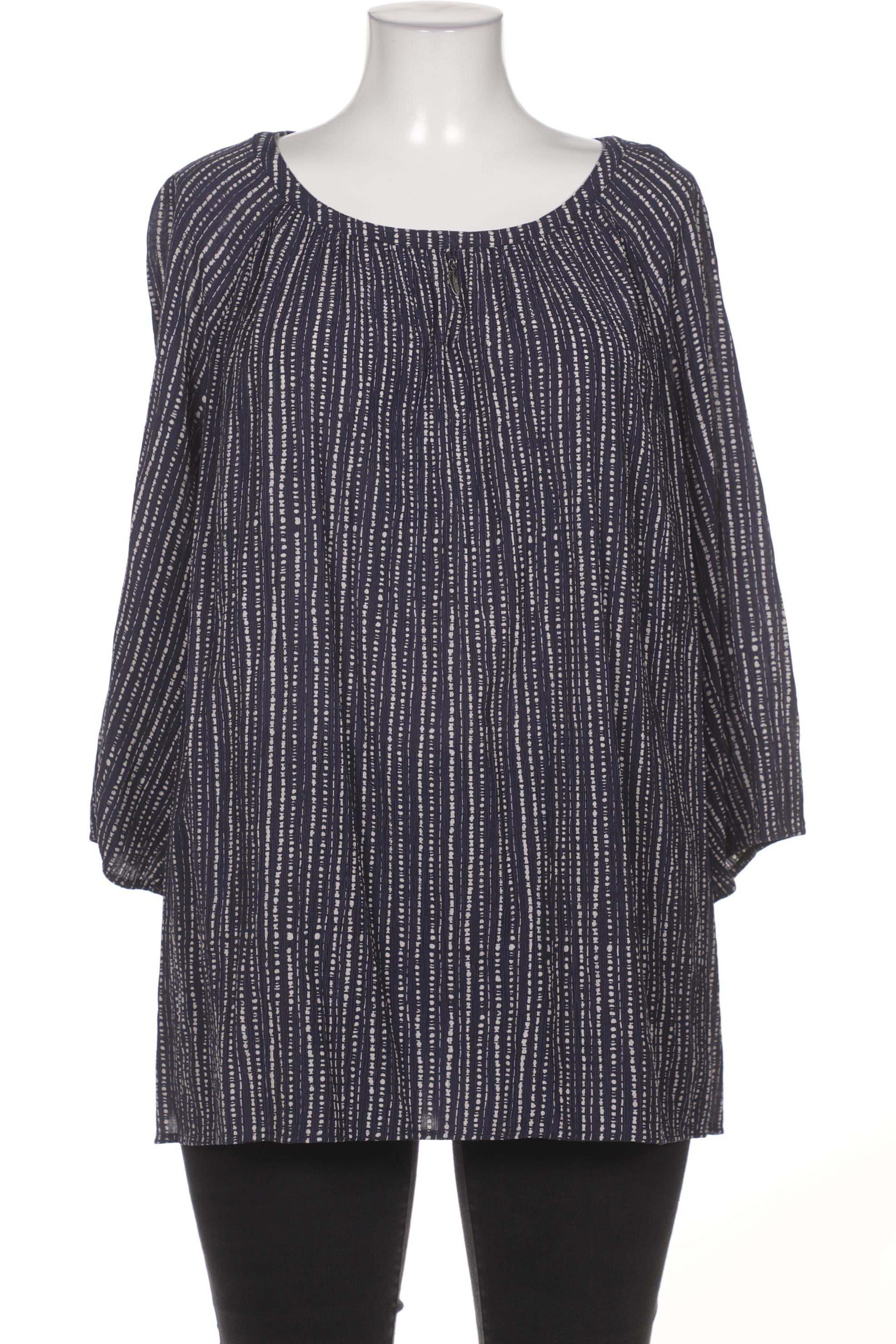 

Ulla Popken Damen Bluse, blau, Gr. 46