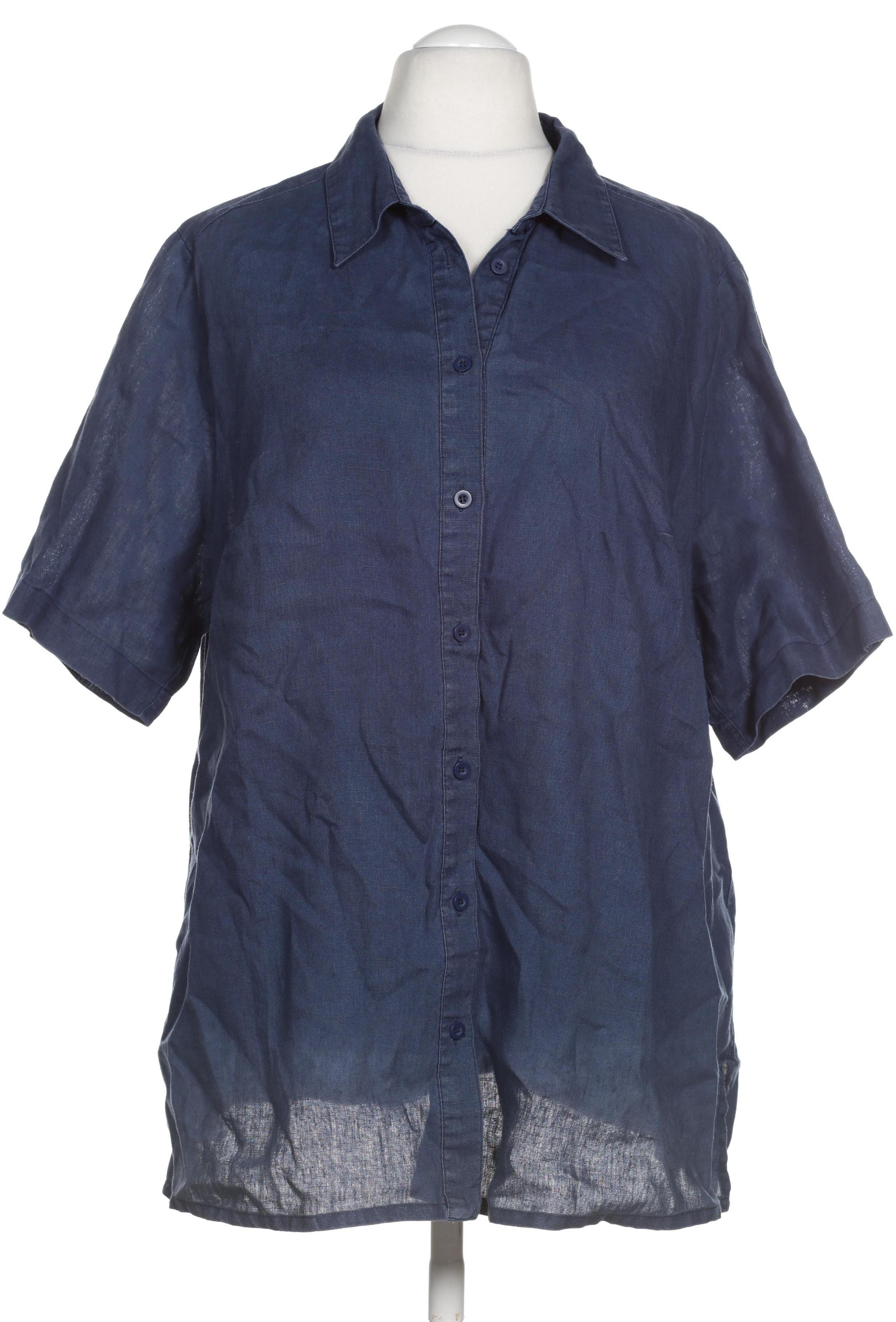 

Ulla Popken Damen Bluse, blau, Gr. 50