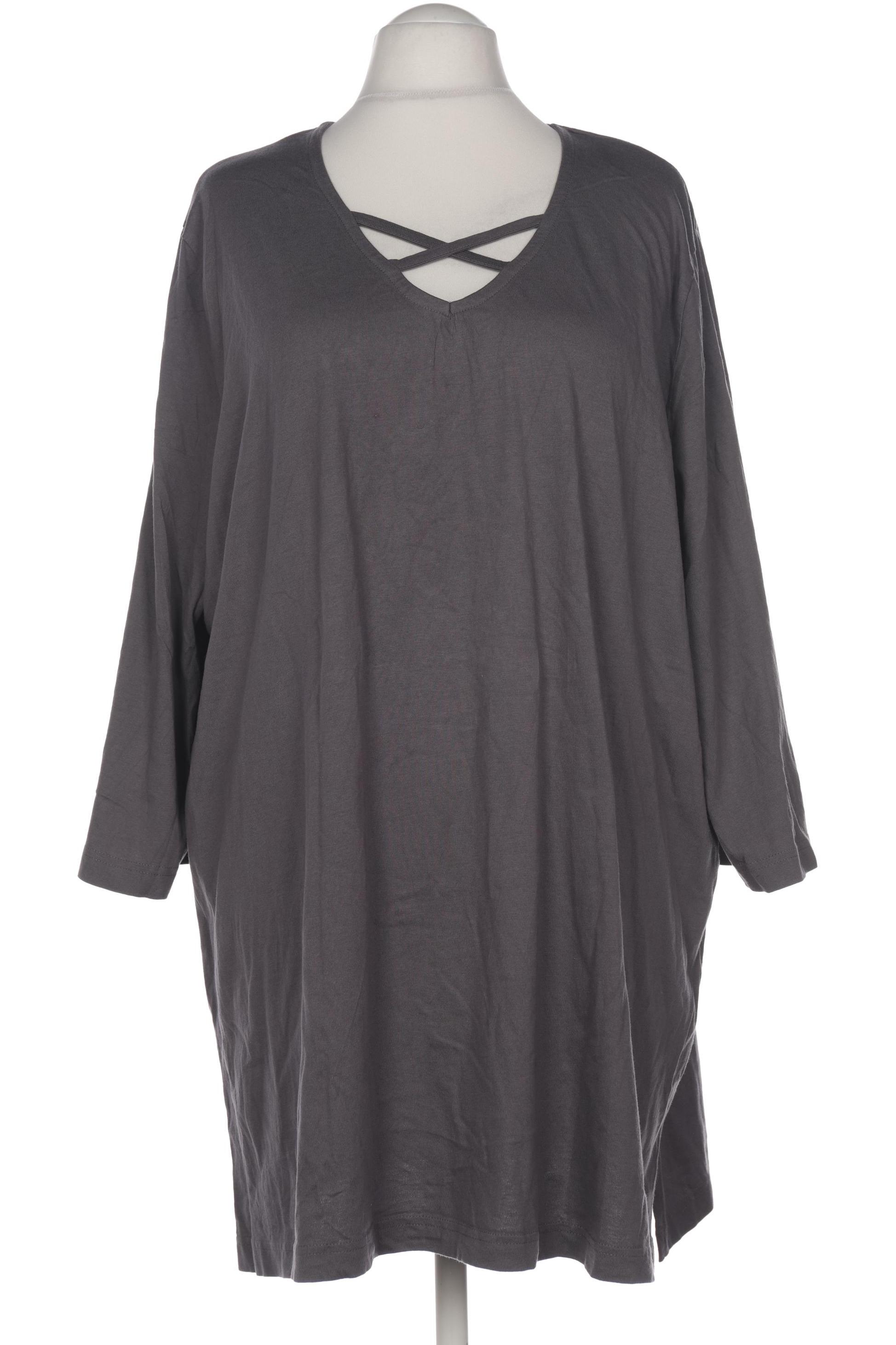 

Ulla Popken Damen T-Shirt, grau, Gr. 58