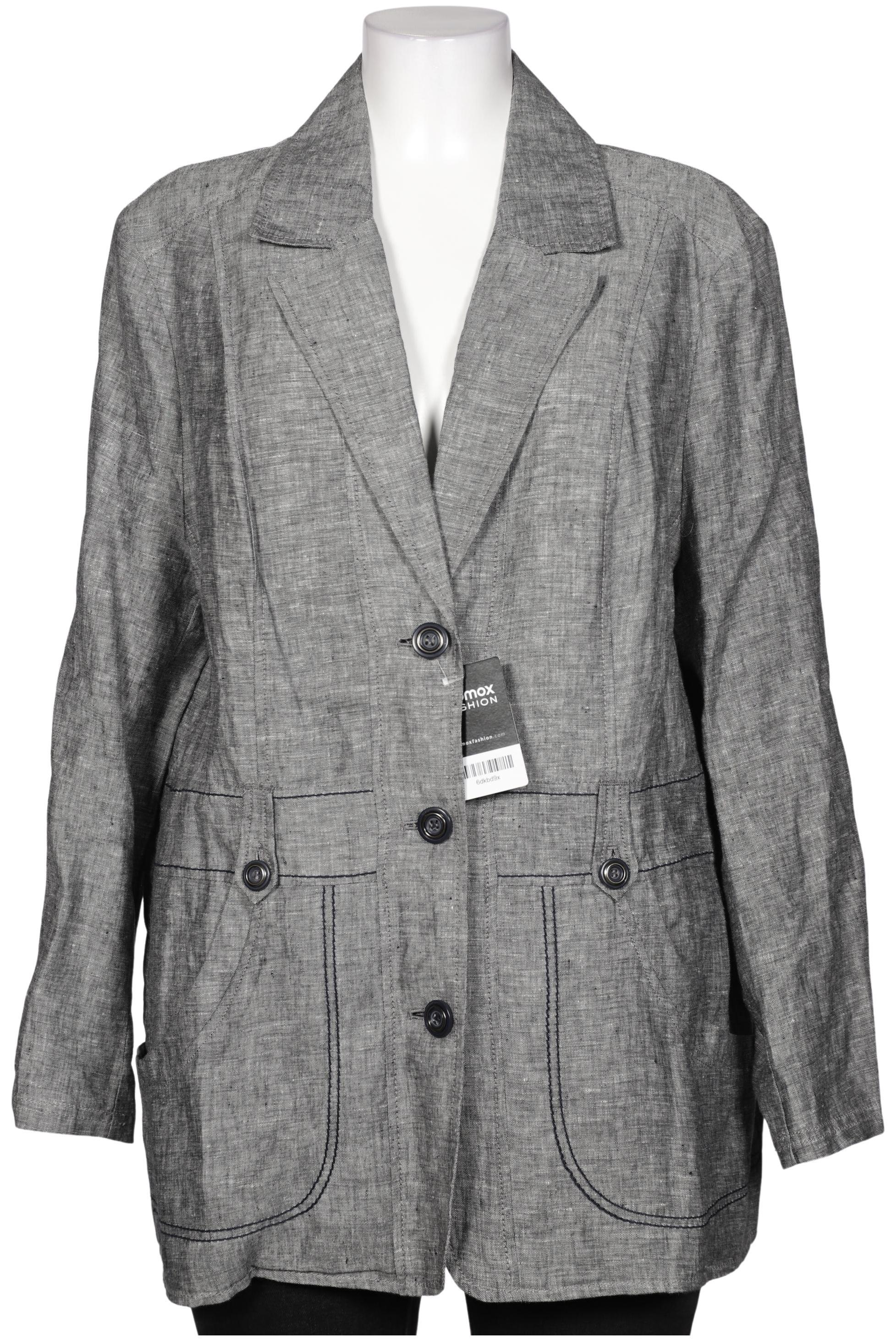

Ulla Popken Damen Blazer, grau, Gr. 50