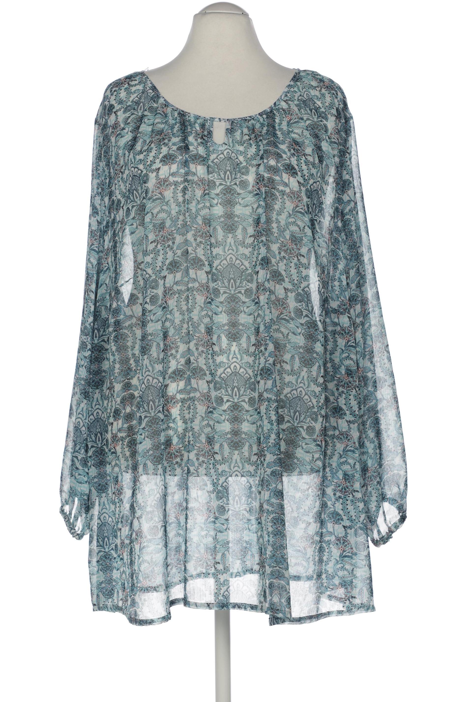 

Ulla Popken Damen Bluse, blau, Gr. 52