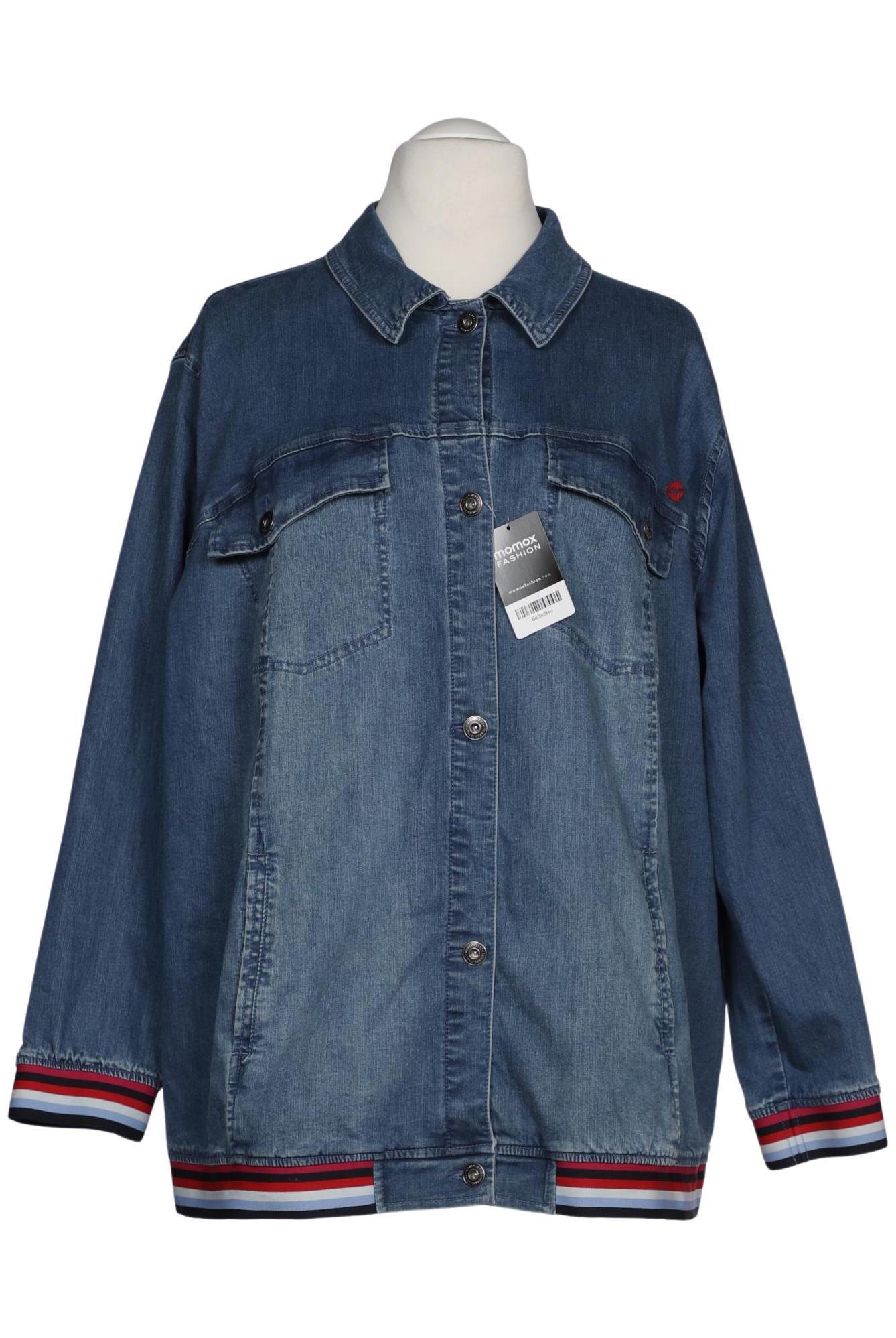 

Ulla Popken Damen Jacke, blau, Gr. 56