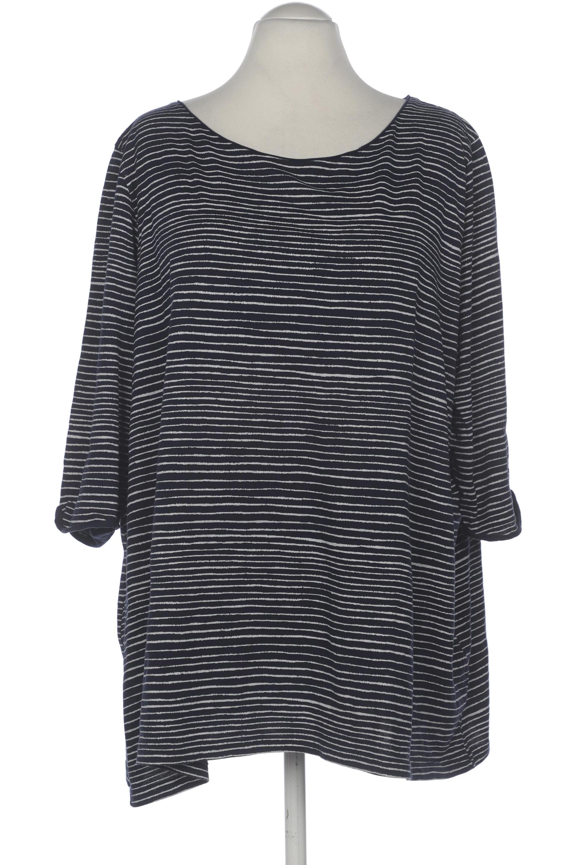 

Ulla Popken Damen Langarmshirt, marineblau, Gr. 54