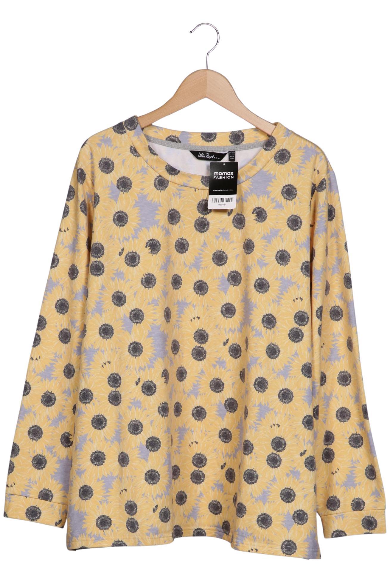 

Ulla Popken Damen Sweatshirt, gelb, Gr. 50