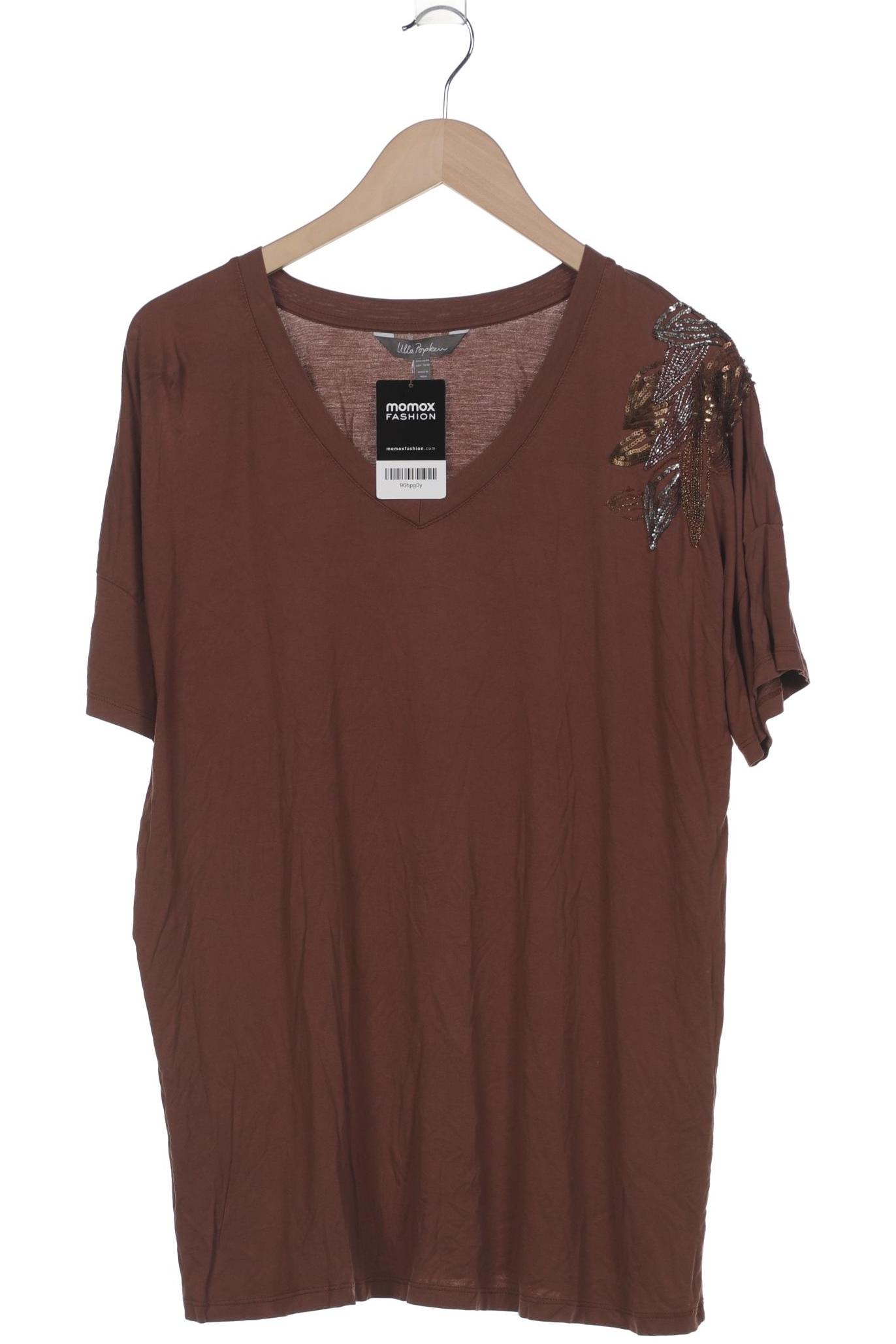 

Ulla Popken Damen T-Shirt, braun, Gr. 46