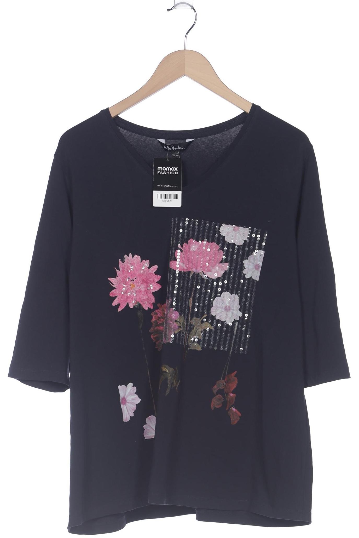 

Ulla Popken Damen T-Shirt, marineblau, Gr. 46