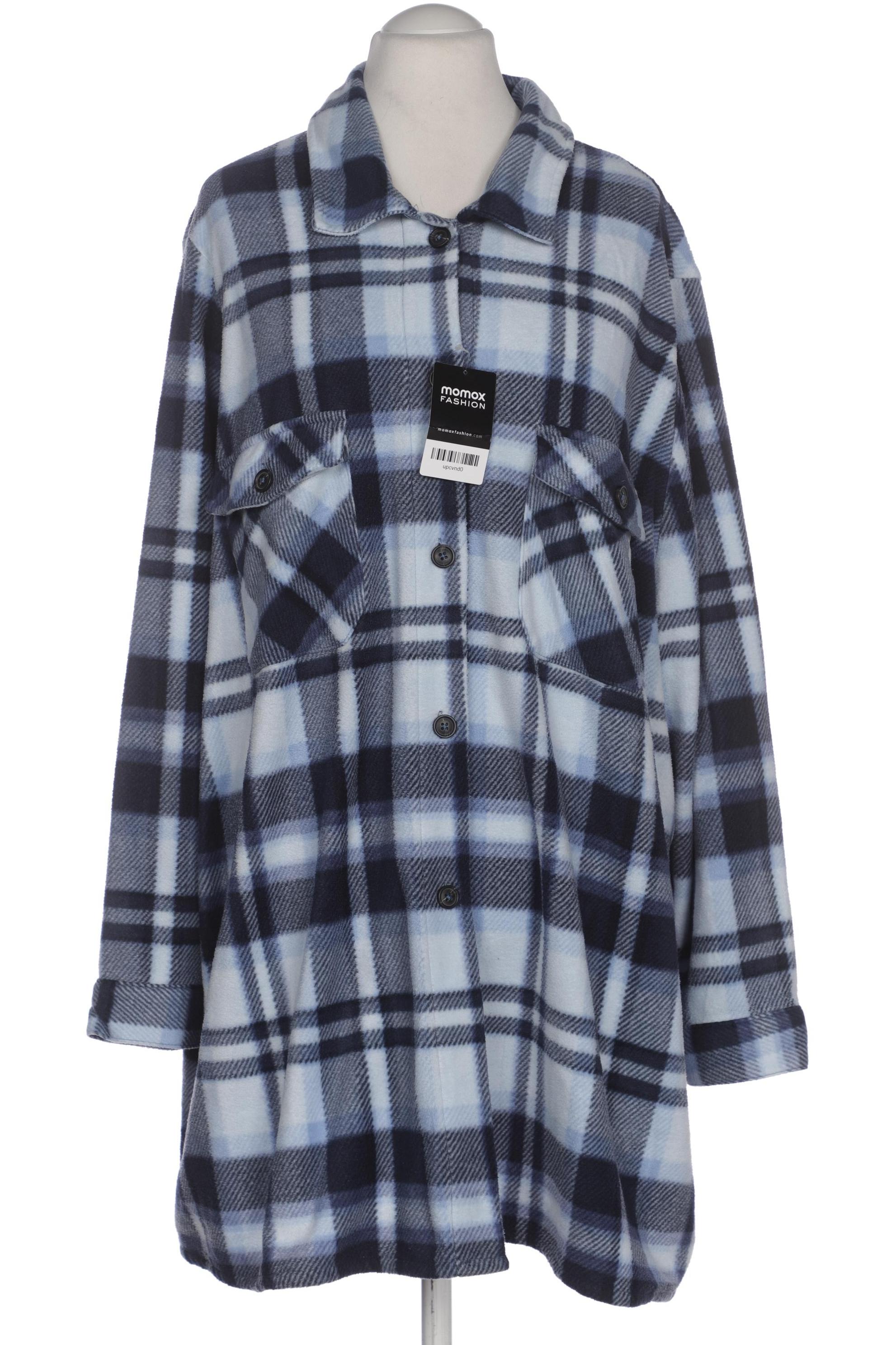 

Ulla Popken Damen Bluse, blau, Gr. 58