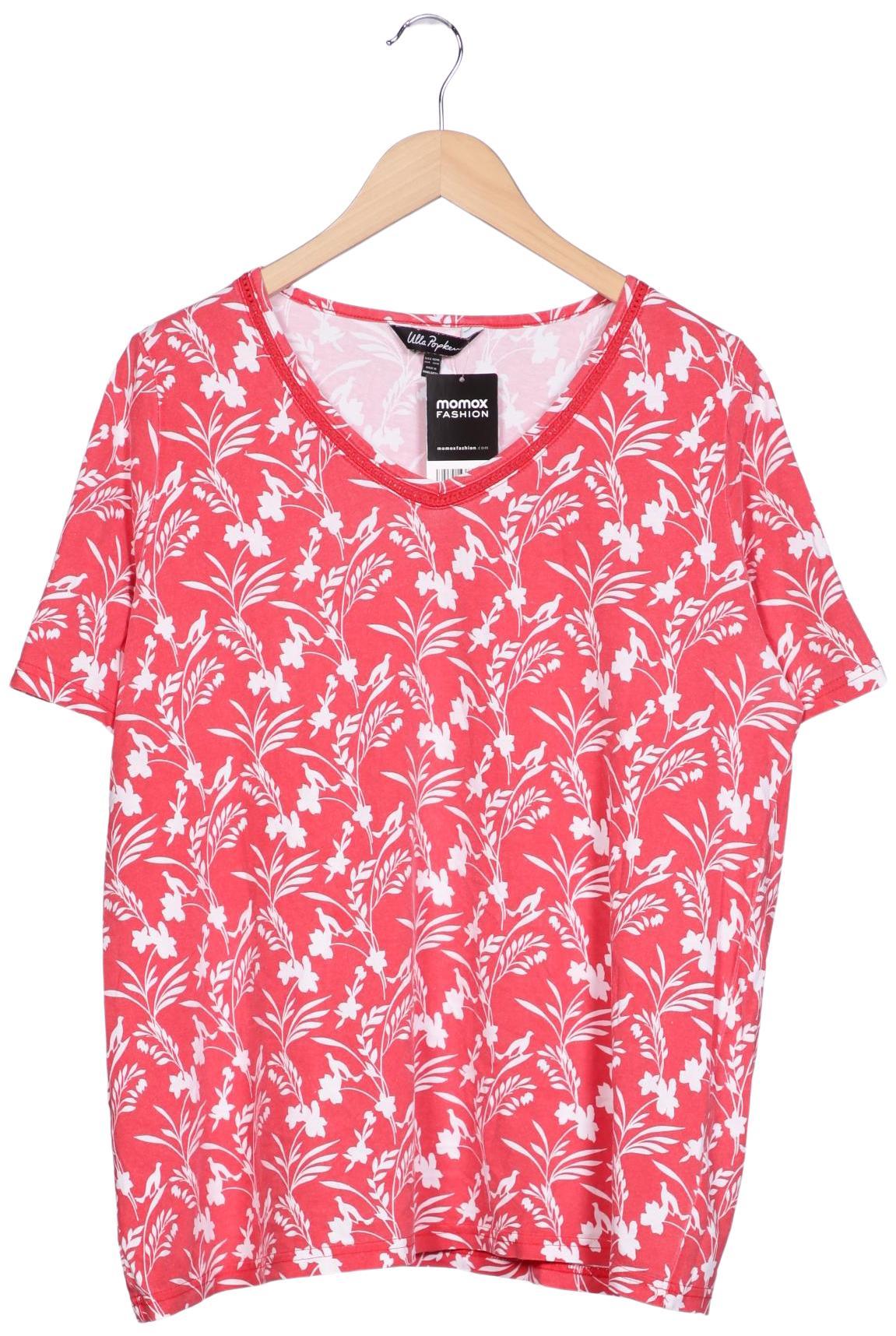 

Ulla Popken Damen T-Shirt, rot, Gr. 42