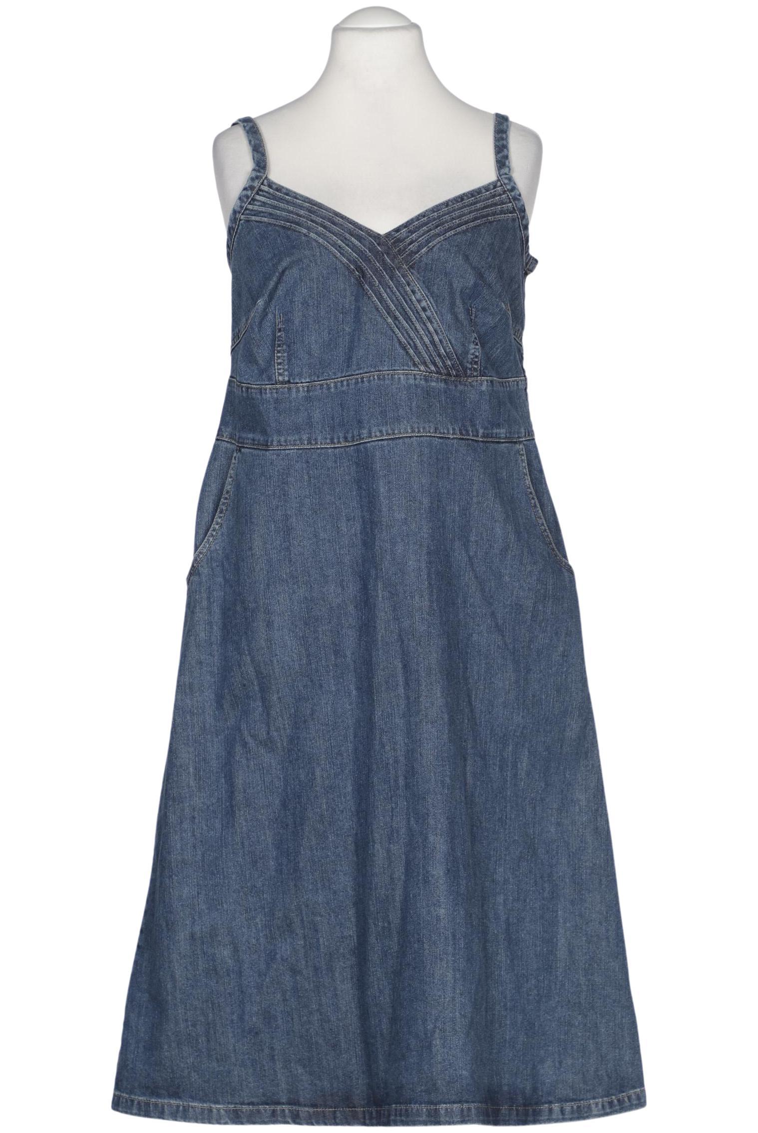 

Ulla Popken Damen Kleid, blau, Gr. 42