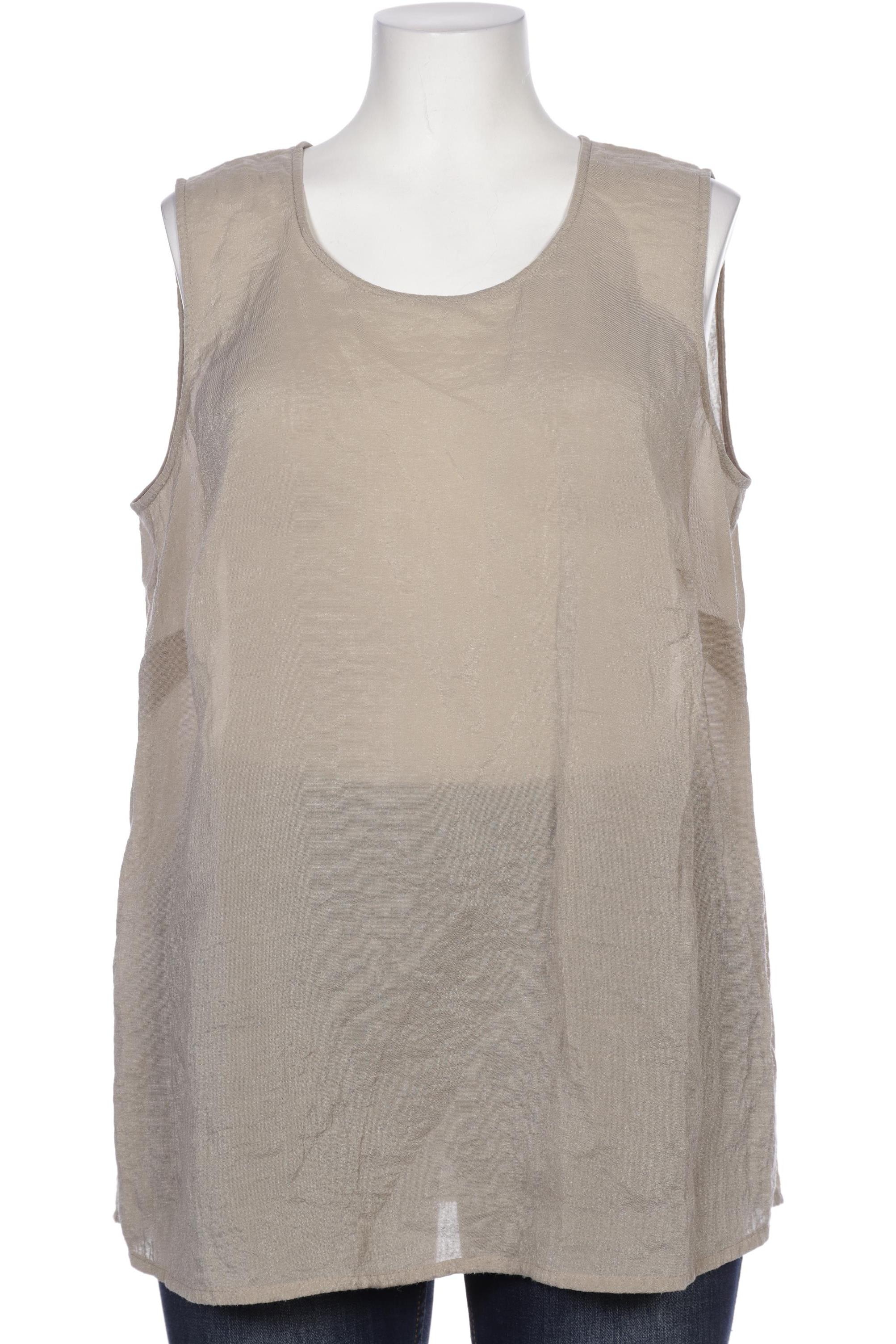 

Ulla Popken Damen Bluse, beige, Gr. 48